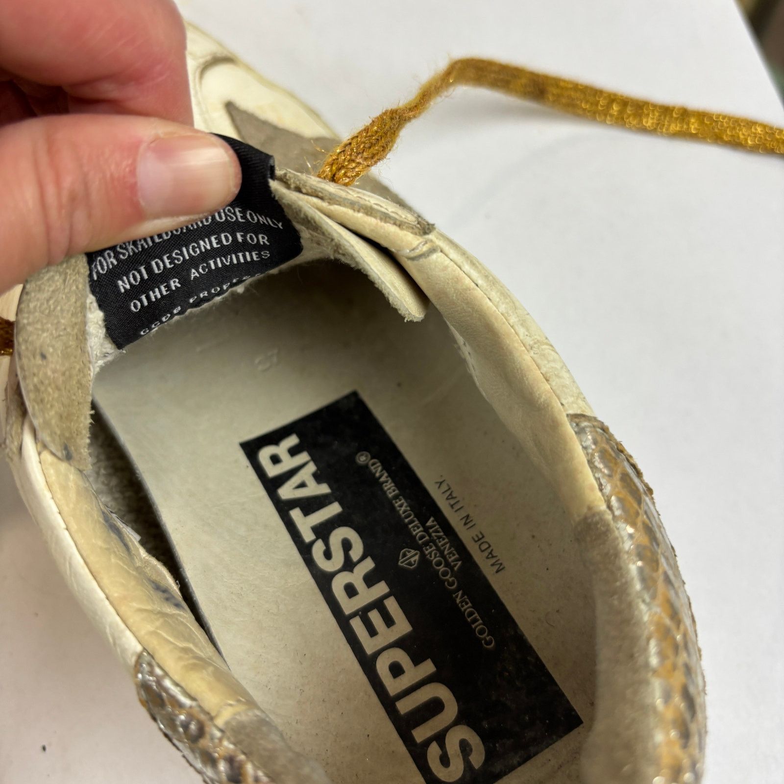 Golden Goose Golden Goose Superstar GGDB Private EDT Skate Sneakers 37 Size US 7 / IT 37 - 9 Thumbnail