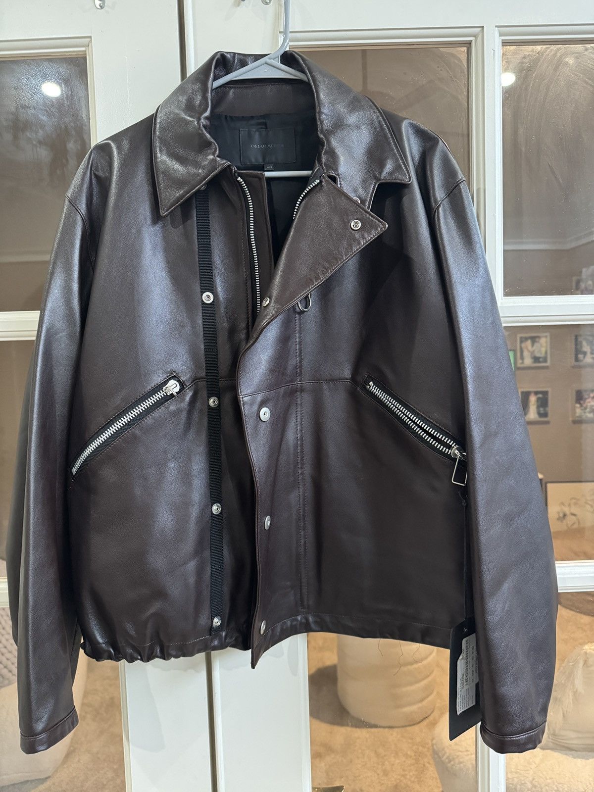 Vuja De Vuja De Nolan Misdirected Affix Jacket Brown Medium | Grailed