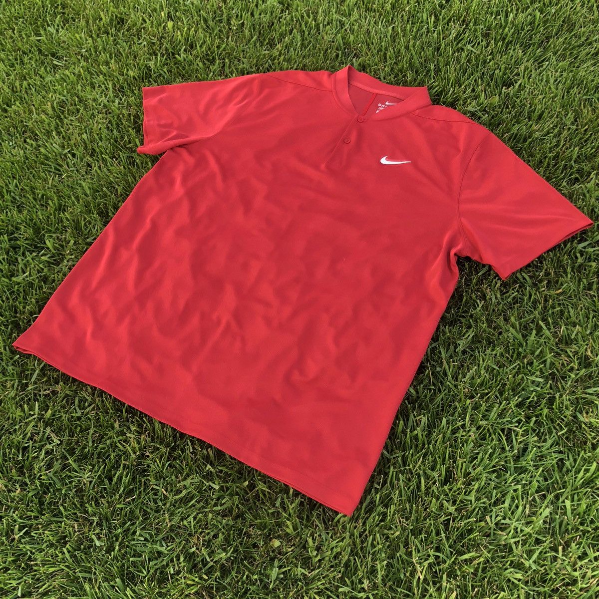 Nike Nike button tee shirt Size US XL / EU 56 / 4 - 4 Thumbnail