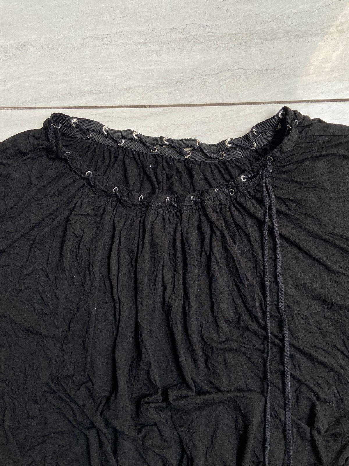 Jean Paul Gaultier JEAN PAUL GAULTIER Black T-shirt Size S / US 4 / IT 40 - 4 Thumbnail