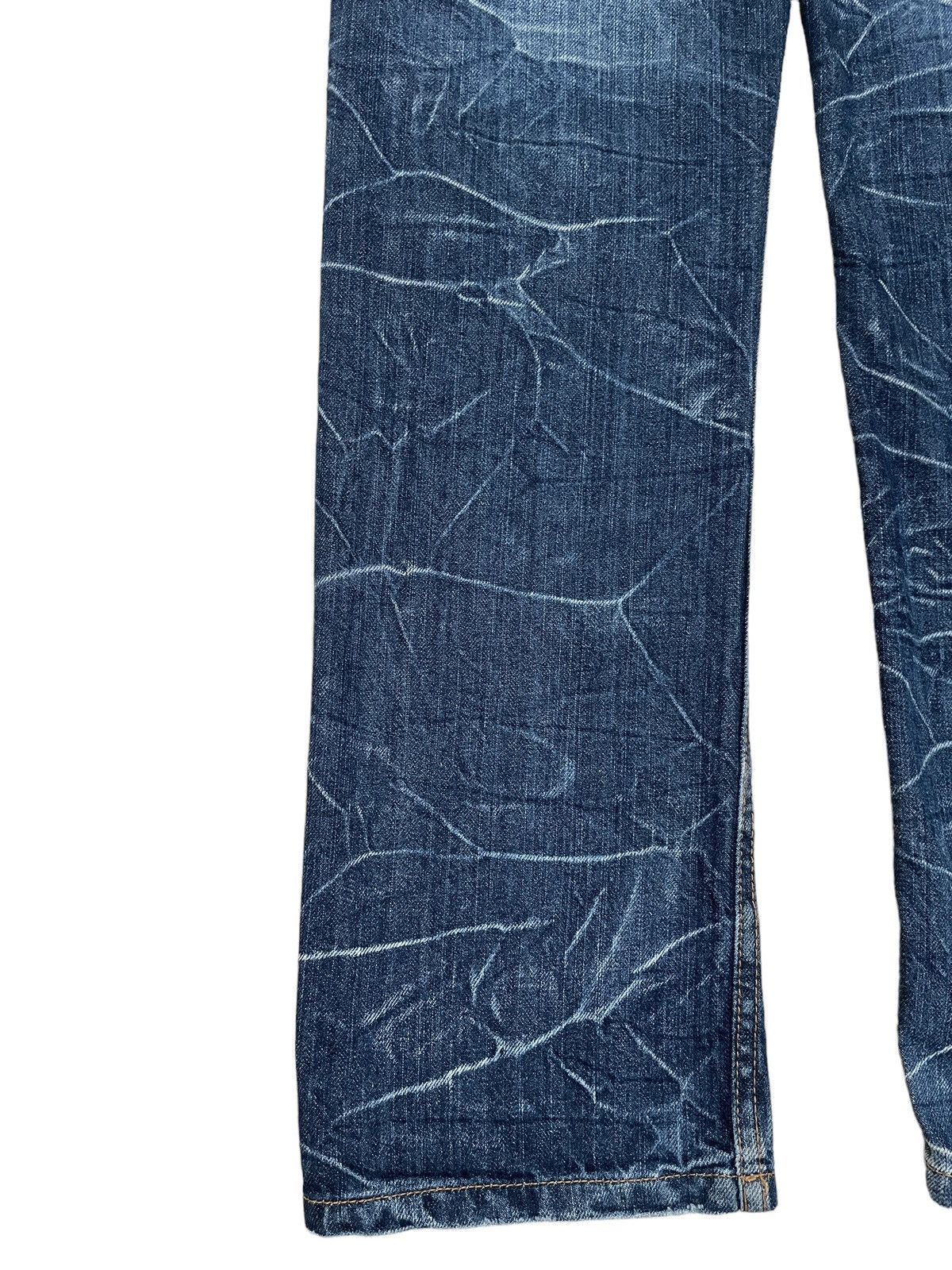 If Six Was Nine × Japanese Brand × Le Grande Bleu (L.G.B.) Vintage Japanese Brand Nylaus Double Waist Jeans 1990s Size US 30 / EU 46 - 7 Thumbnail