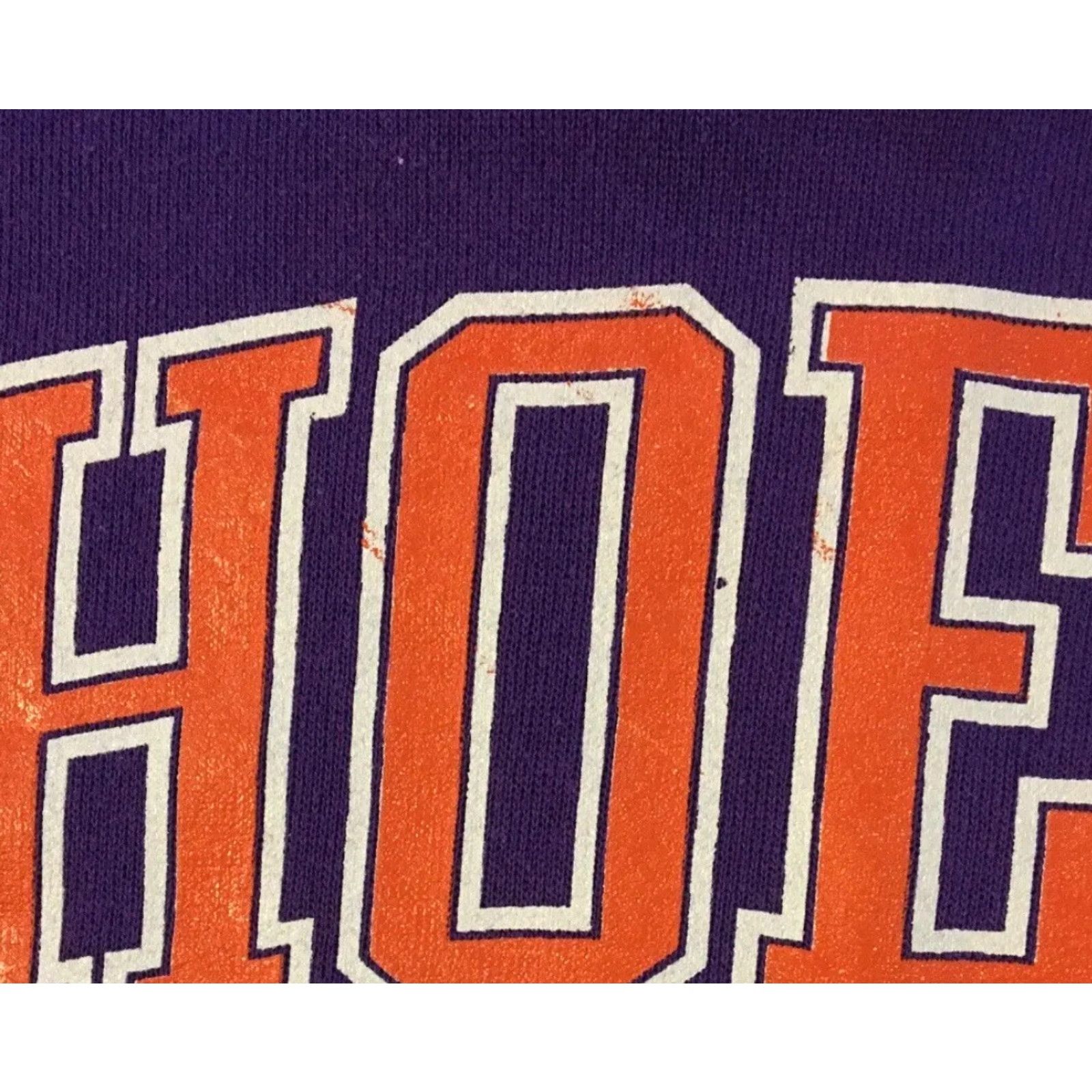 Vintage VINTAGE 90s Phoenix Suns Hoodie S Purple USA NBA Grunge Track 80s Charles Barkley Mens Small Size US S / EU 44-46 / 1 - 4 Thumbnail