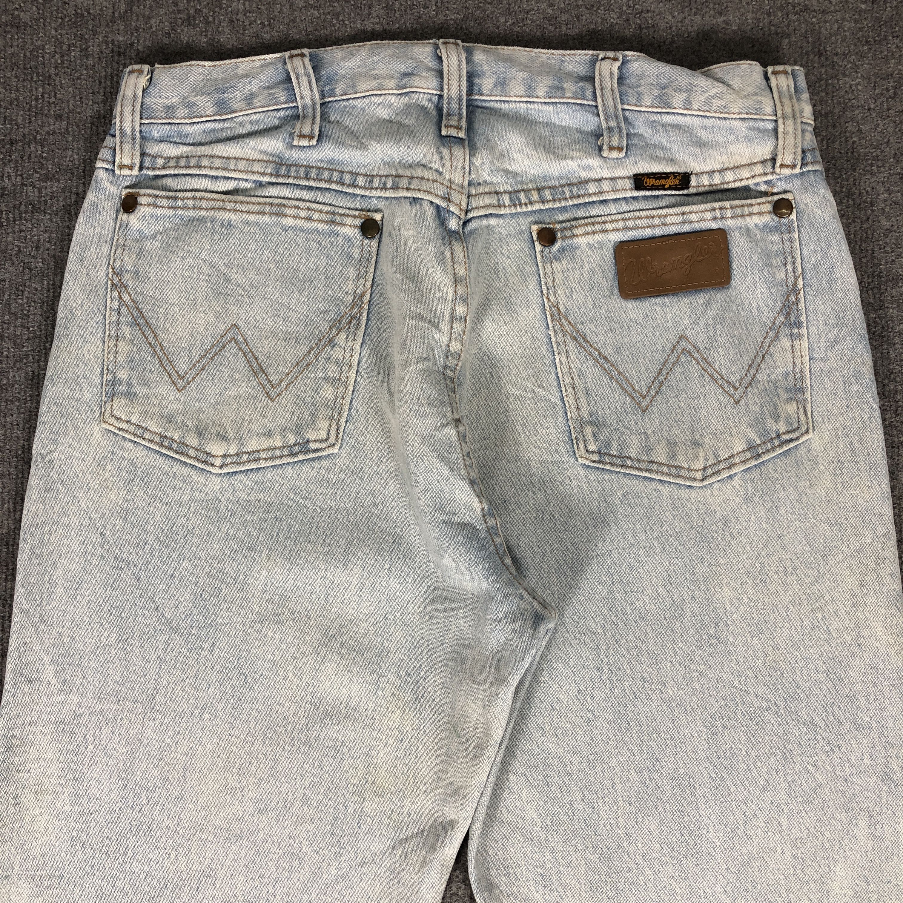 Vintage × Wrangler Vintage Wrangler Light Blue Wash Jeans L1069 Size US 31 - 6 Thumbnail