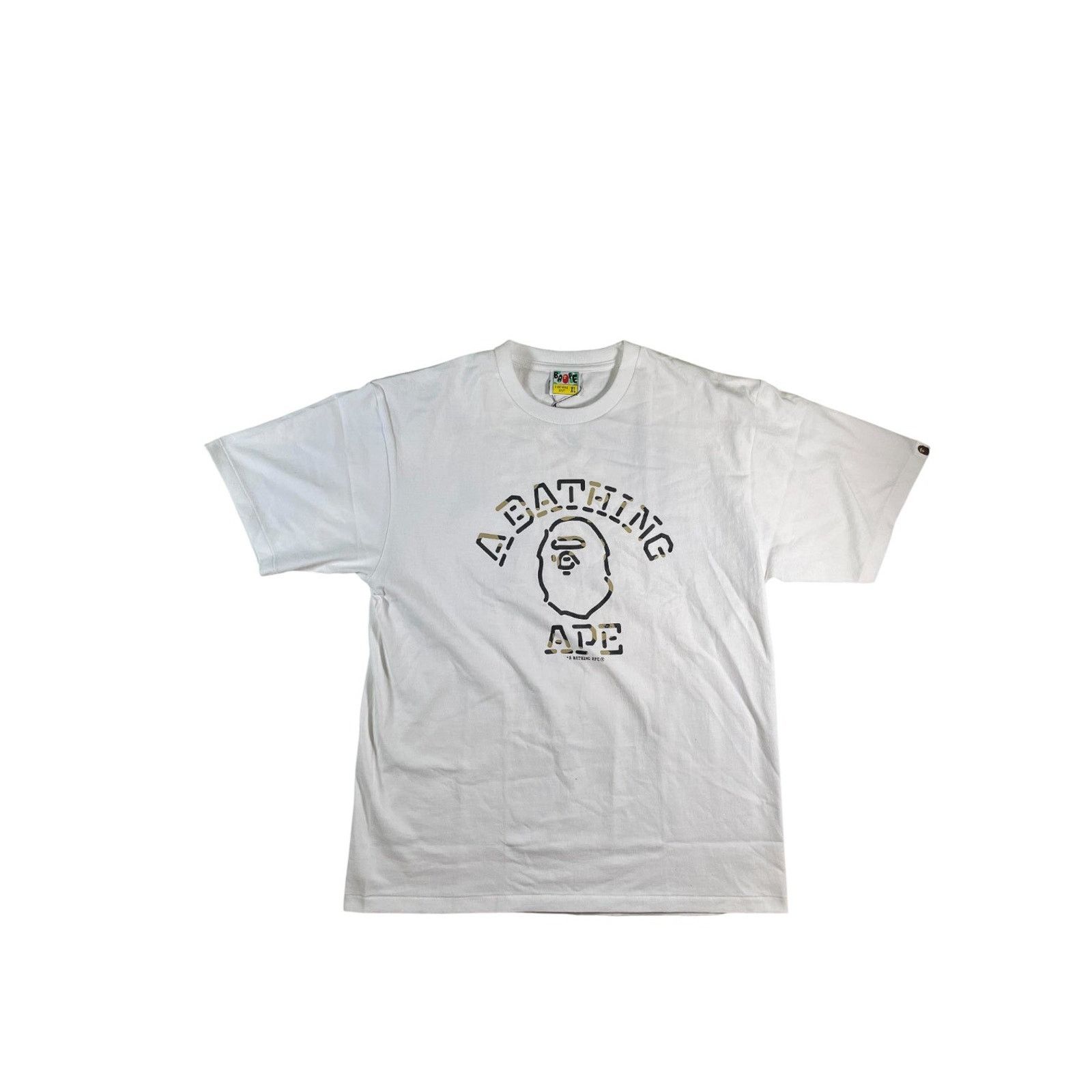 Bape Bape 'Ape Dessert' White Camo Tee Size US XL / EU 56 / 4 - 1 Thumbnail