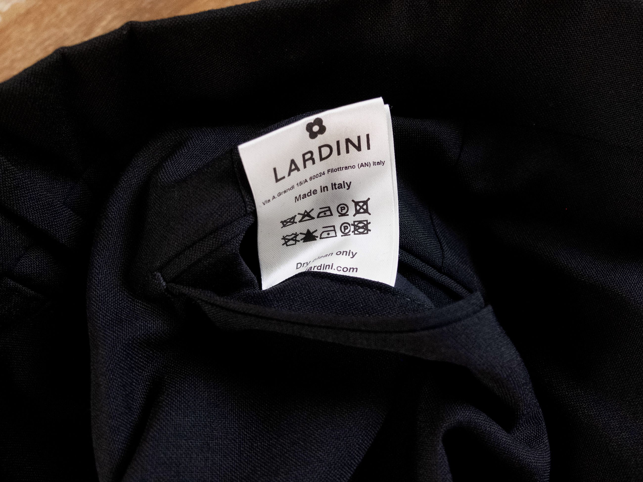 Lardini LARDINI black regular fit wool dress pants trousers 36 52 Size US 36 / EU 52 - 7 Thumbnail