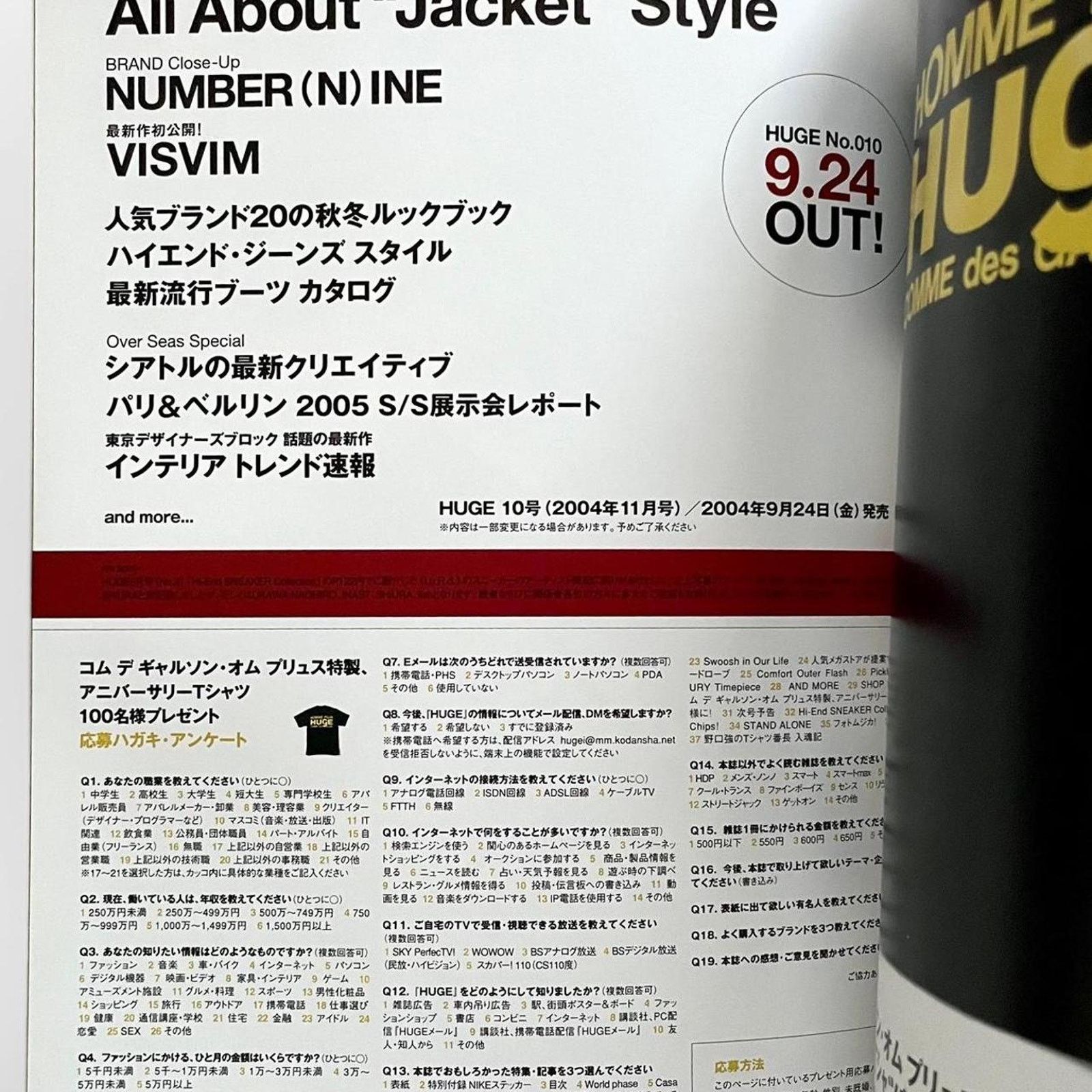 Comme des Garcons × Nigo × Undercover Huge fashion magazine ft comme des garçons undercover & more Size ONE SIZE - 6 Thumbnail