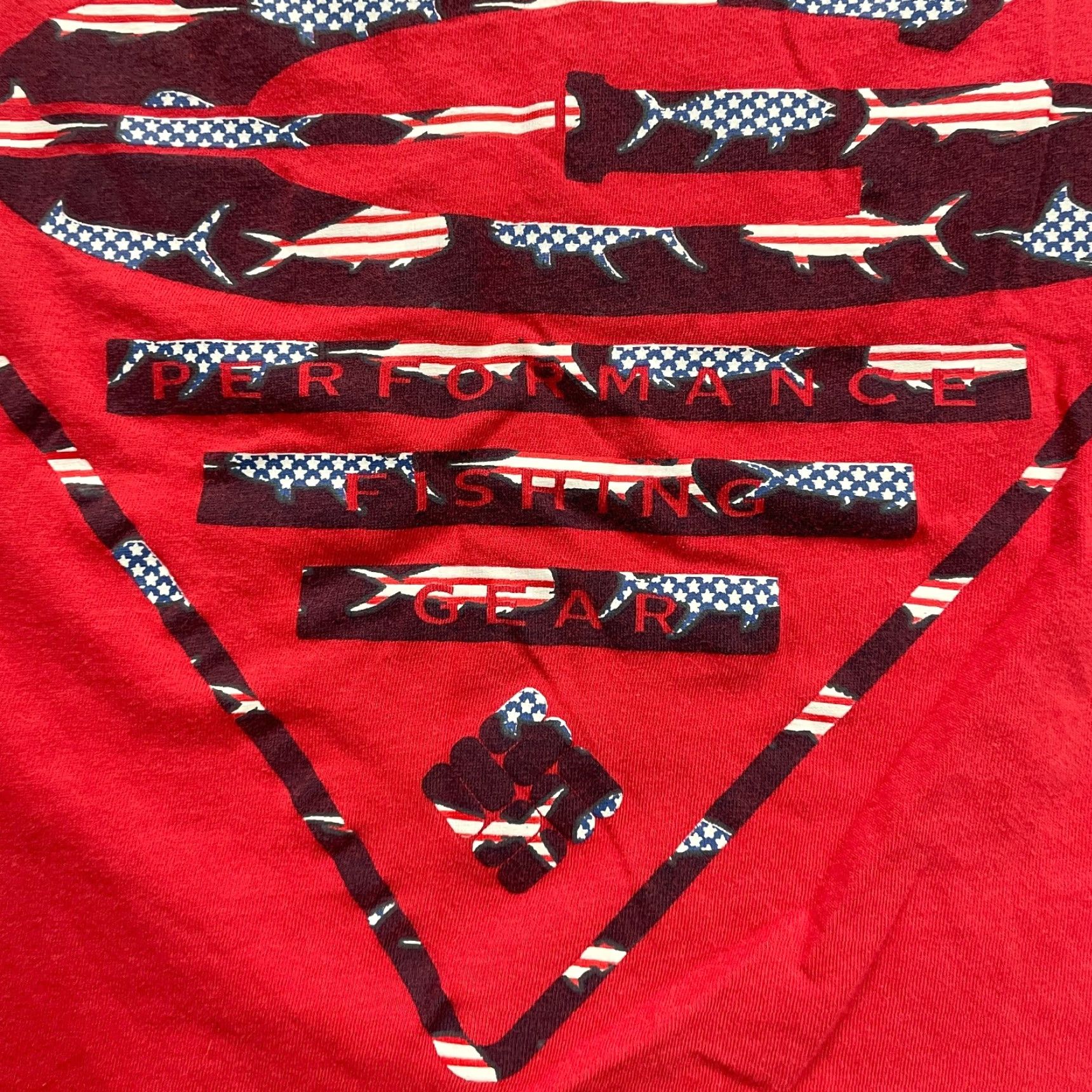 Vintage Columbia PFG T-Shirt Mens M Red Short Sleeve Crew Neck Casual Tee Size US M / EU 48-50 / 2 - 4 Thumbnail