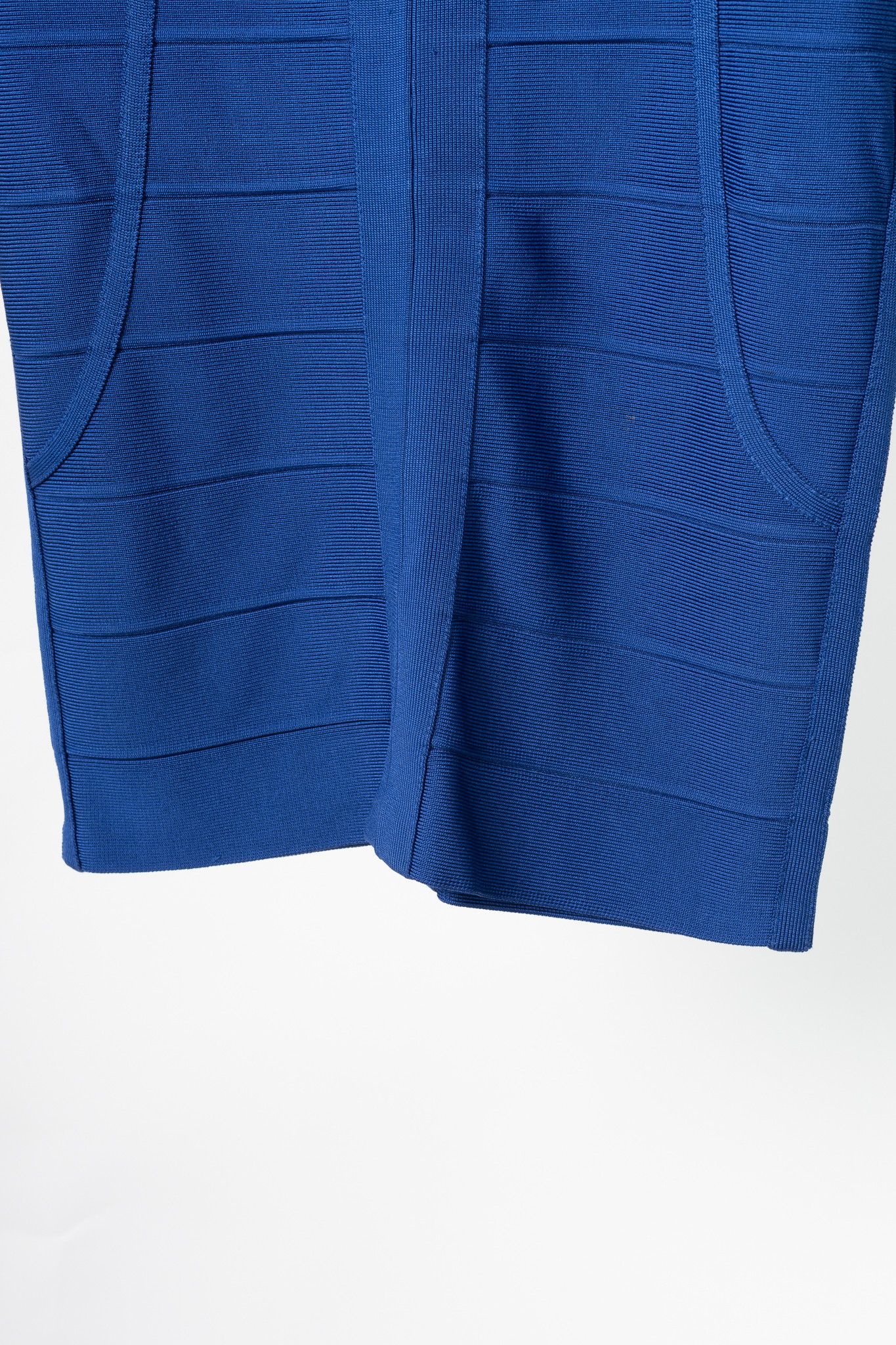 Herve Leger Herve Leger Elias Blusaphire Bandage Pencil Skirt Size 24" / US 00 / IT 34 - 5 Thumbnail