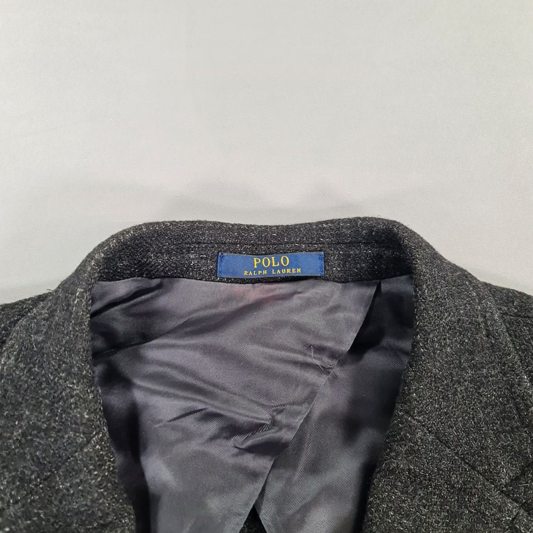 Polo Ralph Lauren Polo Ralph Lauren Blazer Mens 46R Grey Wool Linen Single-Breasted Lightweight Unlined Button-Front Pocketed 3 Outer Pockets 2 Inner Pockets Vintage No Size US XXL / EU 58 / 5 - 3 Thumbnail