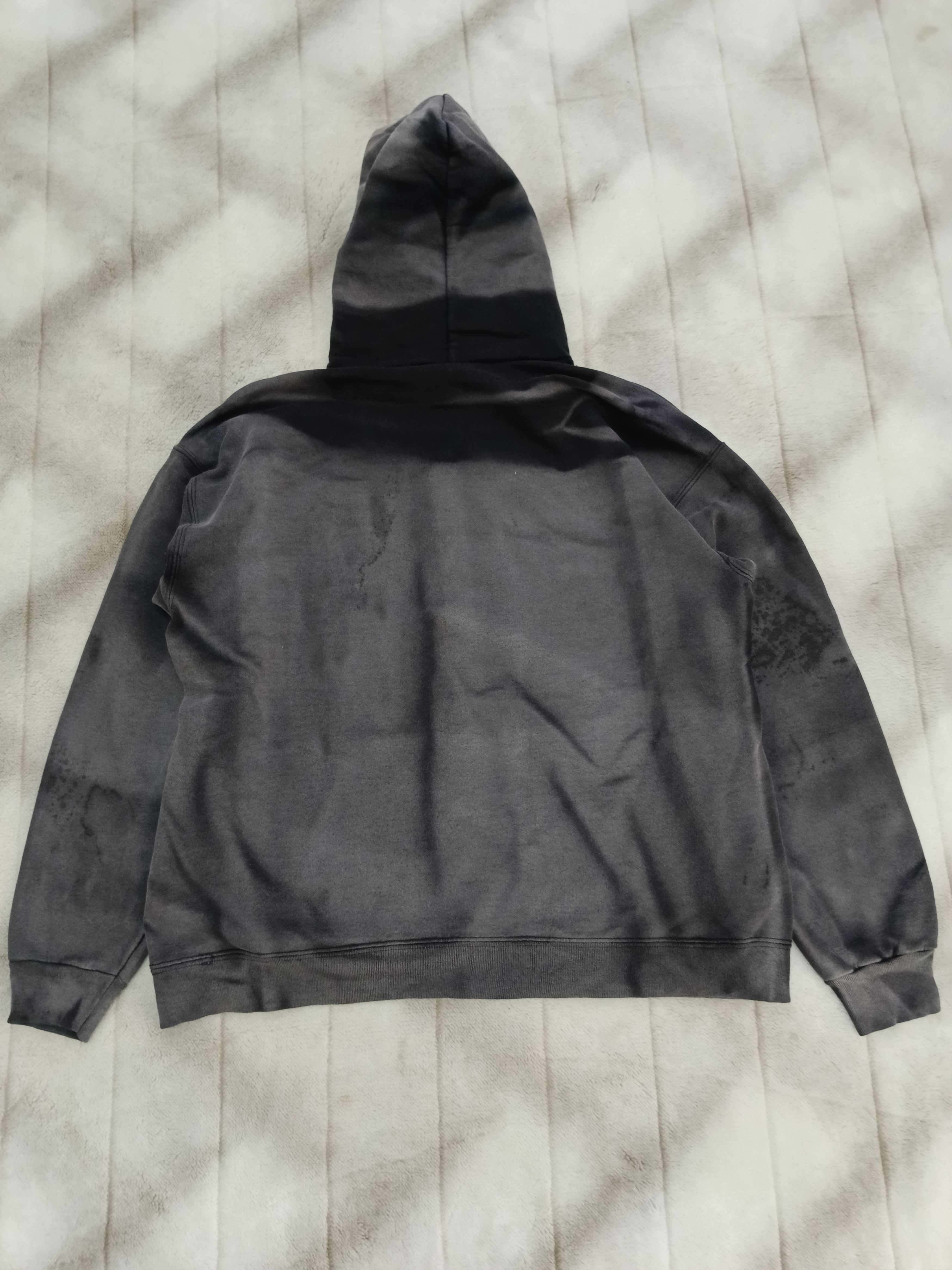 Thrasher DiSTRESSED BLACK SKATE&DESTROY THRASHER HOODIE Size US M / EU 48-50 / 2 - 6 Thumbnail