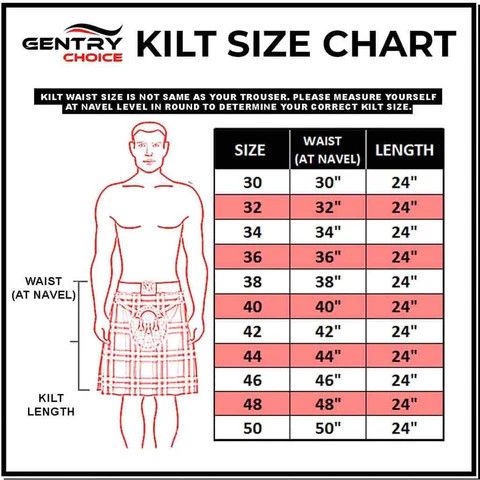 Handmade × Other Tartan Kilt Black Watch 8 Yards Highlander Dress Size US 34 / EU 50 - 6 Thumbnail