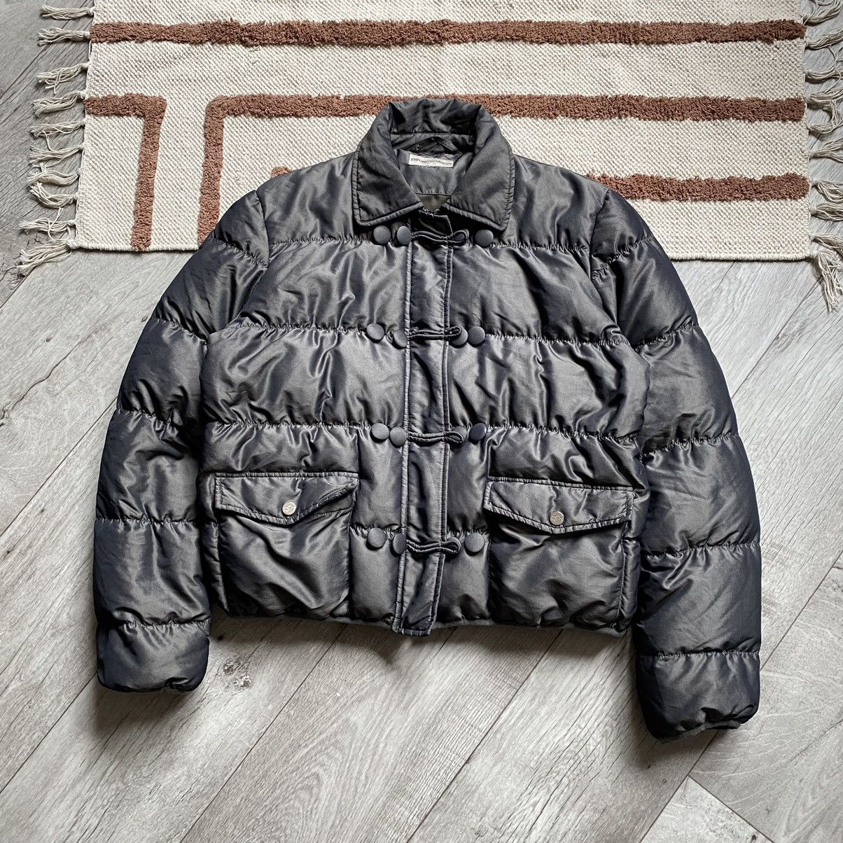 Giorgio Armani RARE GIORGIO ARMANI AVANT GARDE Y2K DOWN PUFFER JACKET BOXY Size L / US 10 / IT 46 - 1 Thumbnail