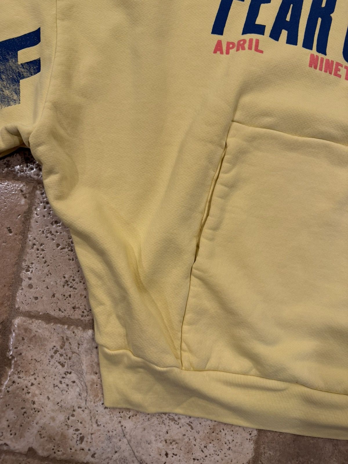 Fear of God × RRR-123 Fear of God x RRR-123 STAFF Hollywood Bowl Yellow Hoodie Size US S / EU 44-46 / 1 - 10 Thumbnail