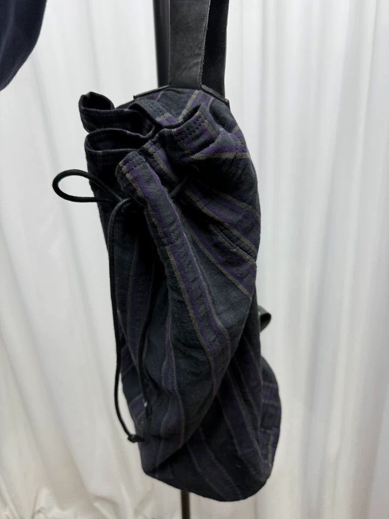 Dries Van Noten Dries van notenCross-body bag Striped patchwork leather hob Size ONE SIZE - 4 Thumbnail