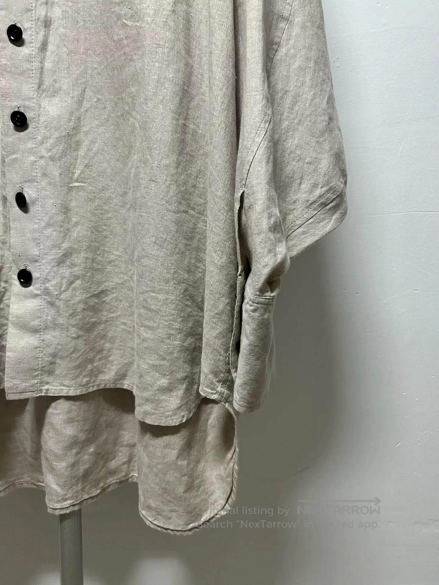 Christopher Nemeth Ne Rope Knot Linen Shirt. Size US S / EU 44-46 / 1 - 3 Thumbnail