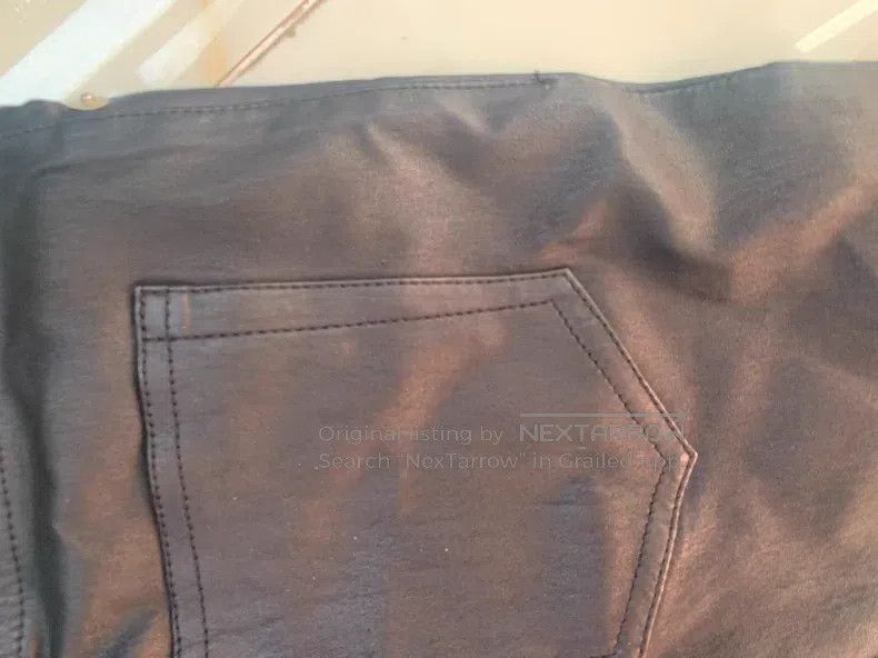 Saint Laurent Paris Saint Laurent Paris Leather Pants Size US 34 / EU 50 - 9 Thumbnail