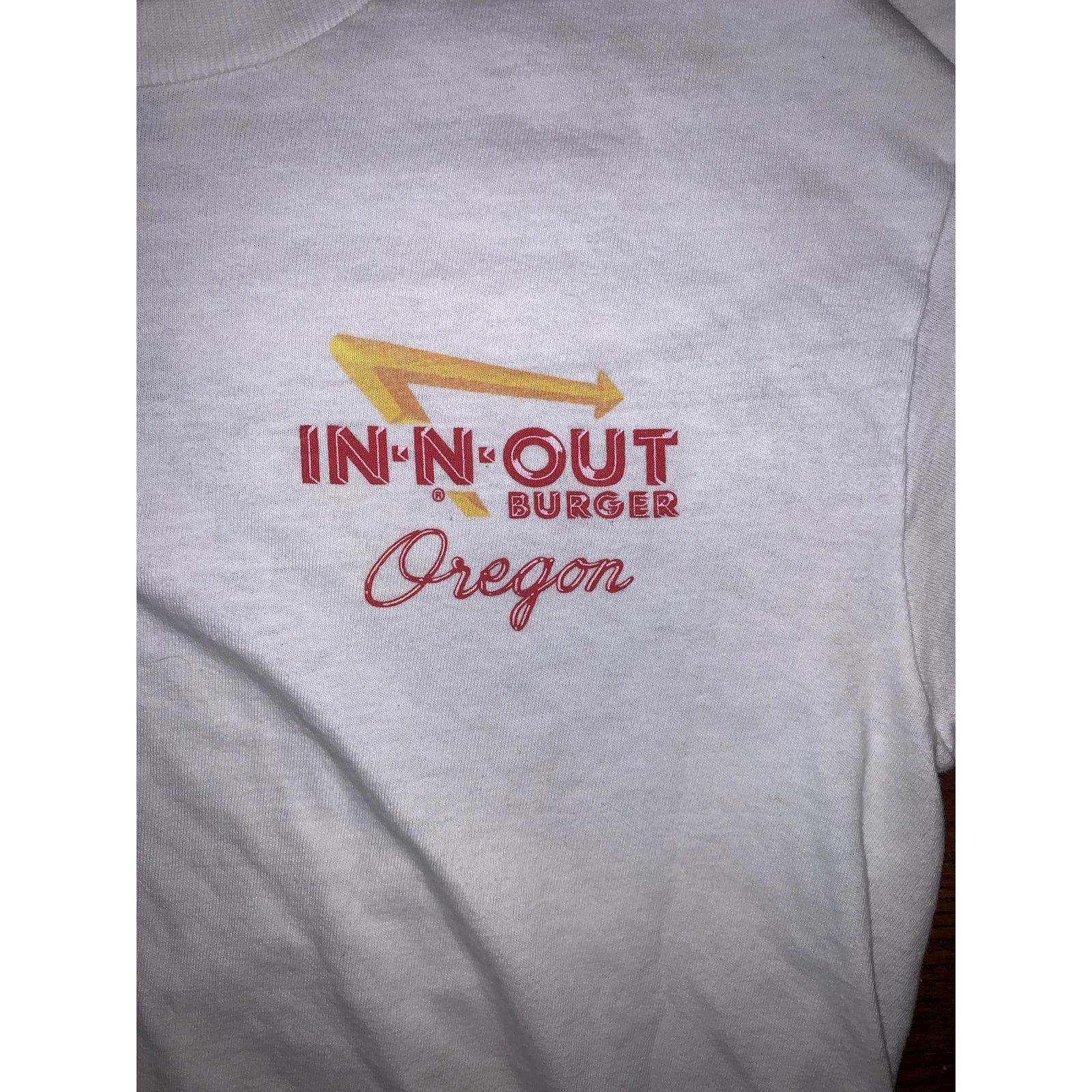 Other In-N-Out Burger Oregon T Shirt White Small Graphic Tee 23x16 Size US S / EU 44-46 / 1 - 6 Thumbnail