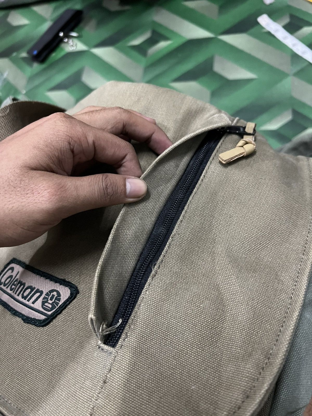 Coleman × Vintage Green Army Vintage 80s COLEMON Shoulder Size ONE SIZE - 12 Thumbnail