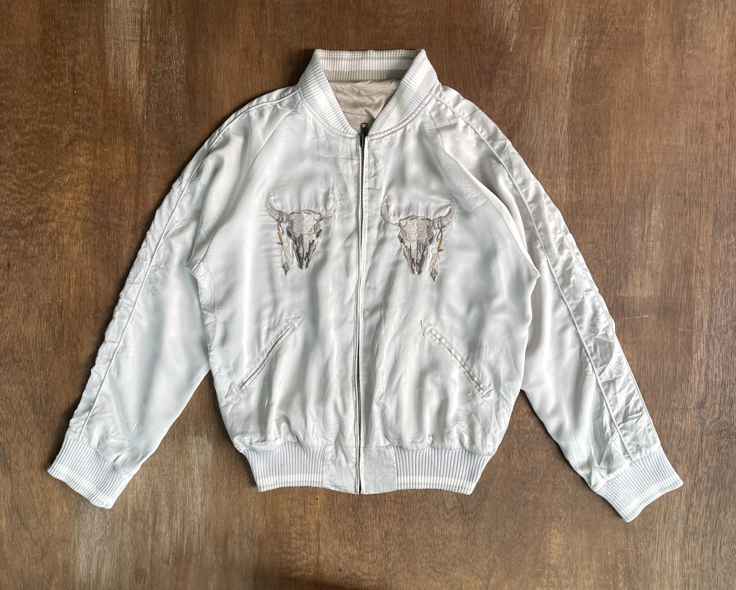 GOA G.O.A Native Americans Embroidery Bomber Jacket Size US M / EU 48-50 / 2 - 1 Thumbnail