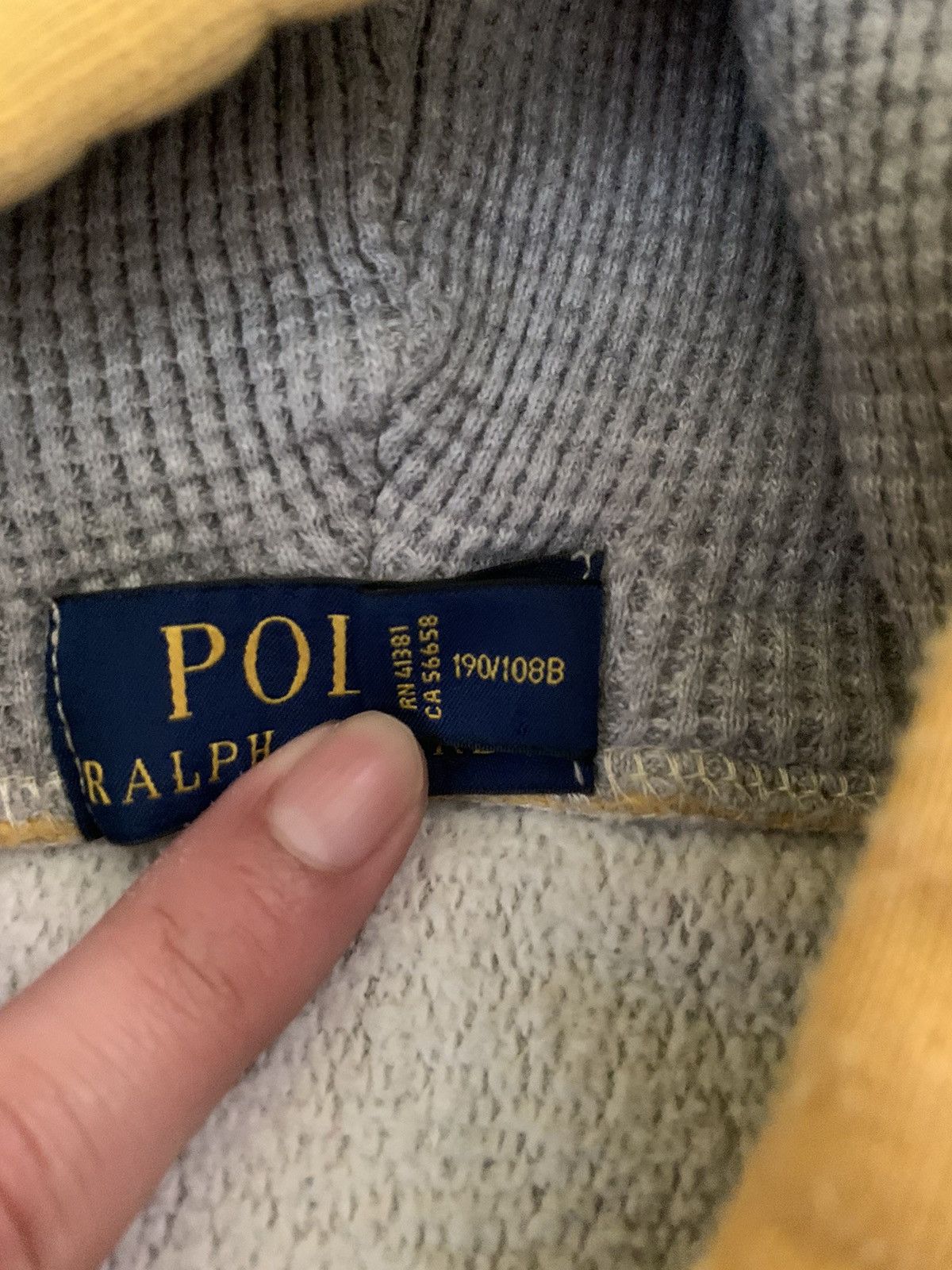 Polo Ralph Lauren POLO RALPH LAUREN PATCHWORK SWEATER Size US XXL / EU 58 / 5 - 3 Thumbnail