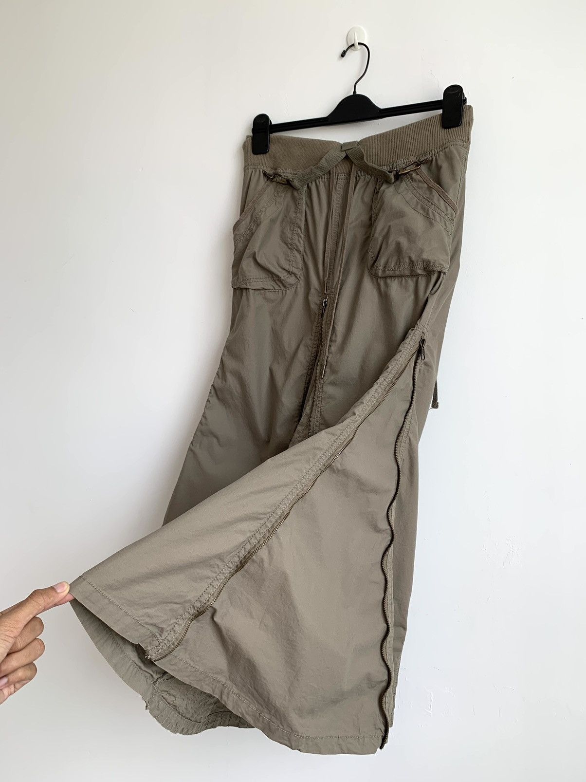 Japanese Brand GOA Flared Zipper Skirt Suspender Size 30" / US 8 / IT 44 - 6 Thumbnail