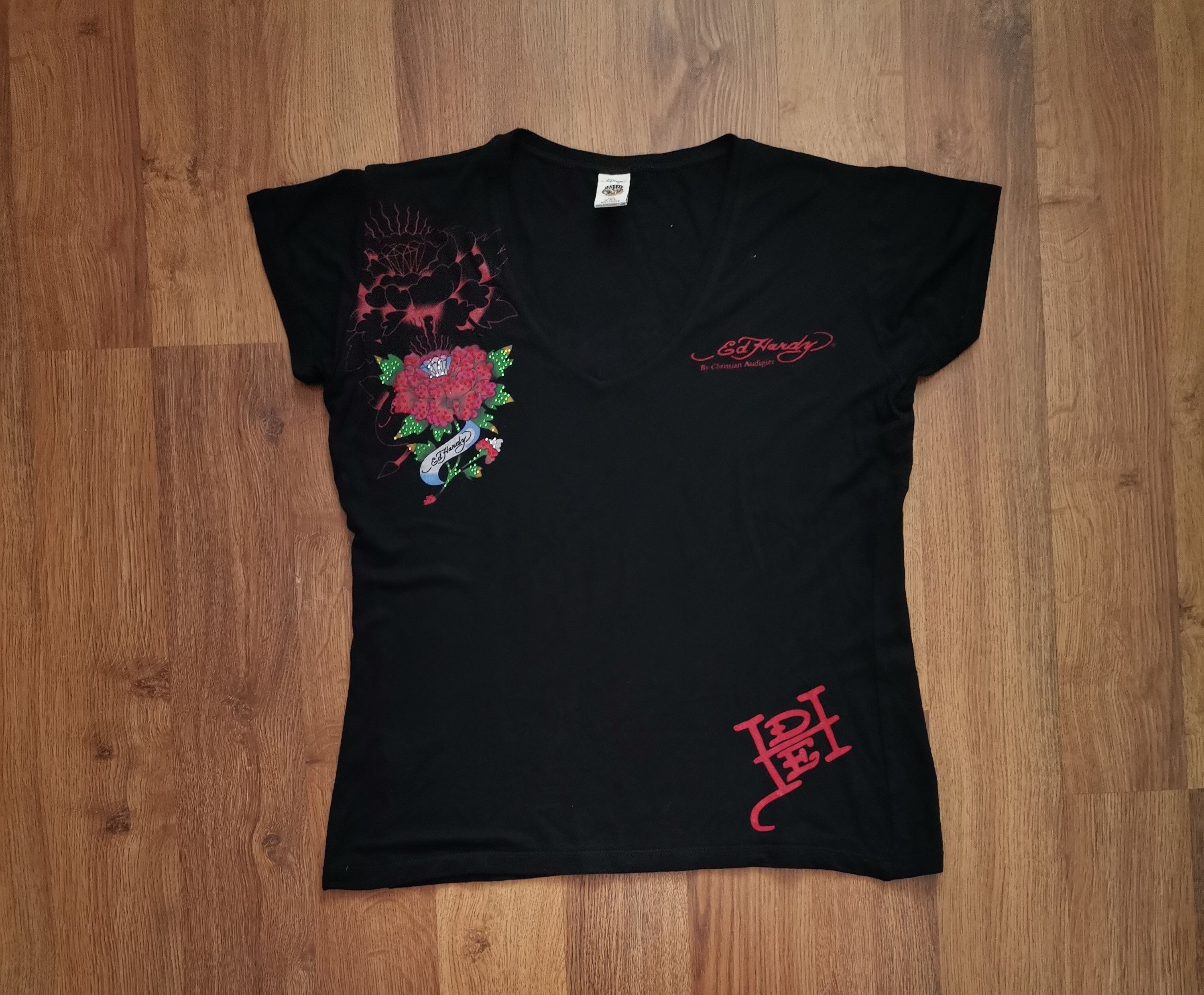 Ed Hardy Ed Hardy Women's Tattoo Tee Size XXL / US 16-18 / IT 52-54 - 1 Thumbnail