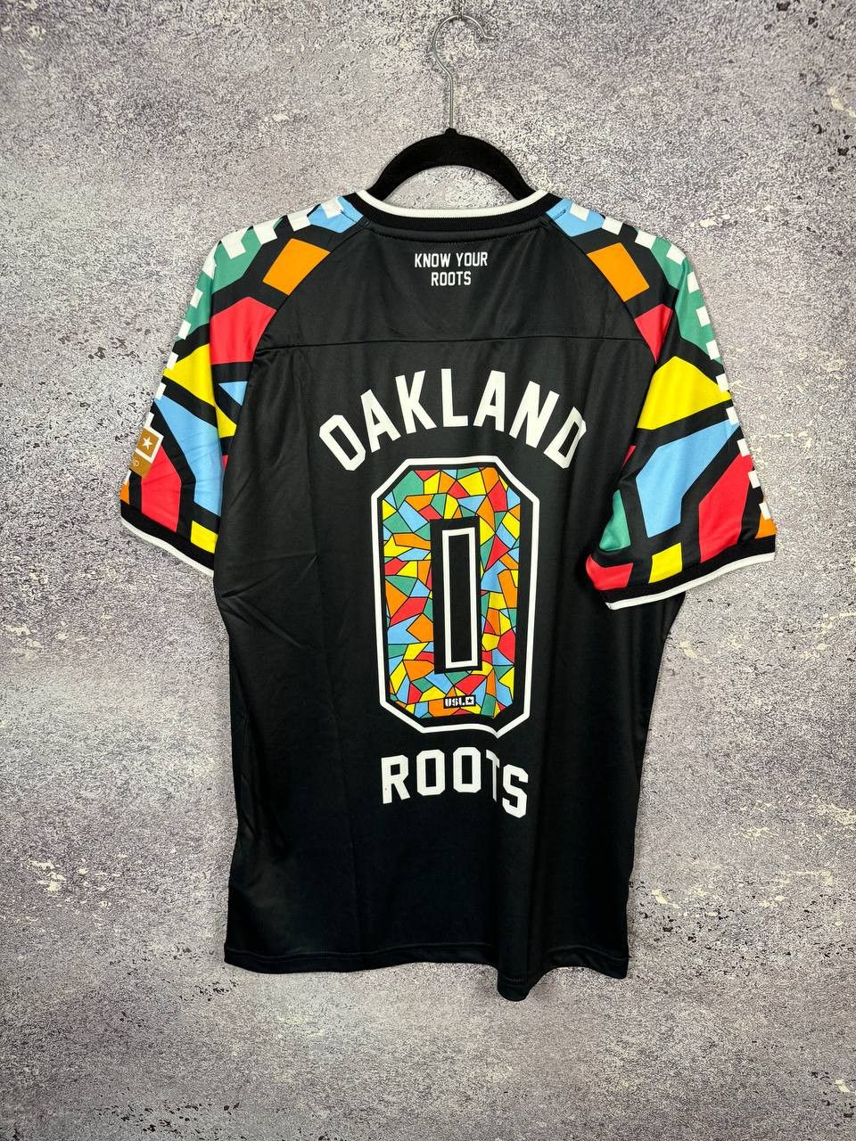 Vintage NWT OAKLAND ROOTS 2023 MEYBA SOCCER JERSEY Size US M / EU 48-50 / 2 - 12 Thumbnail