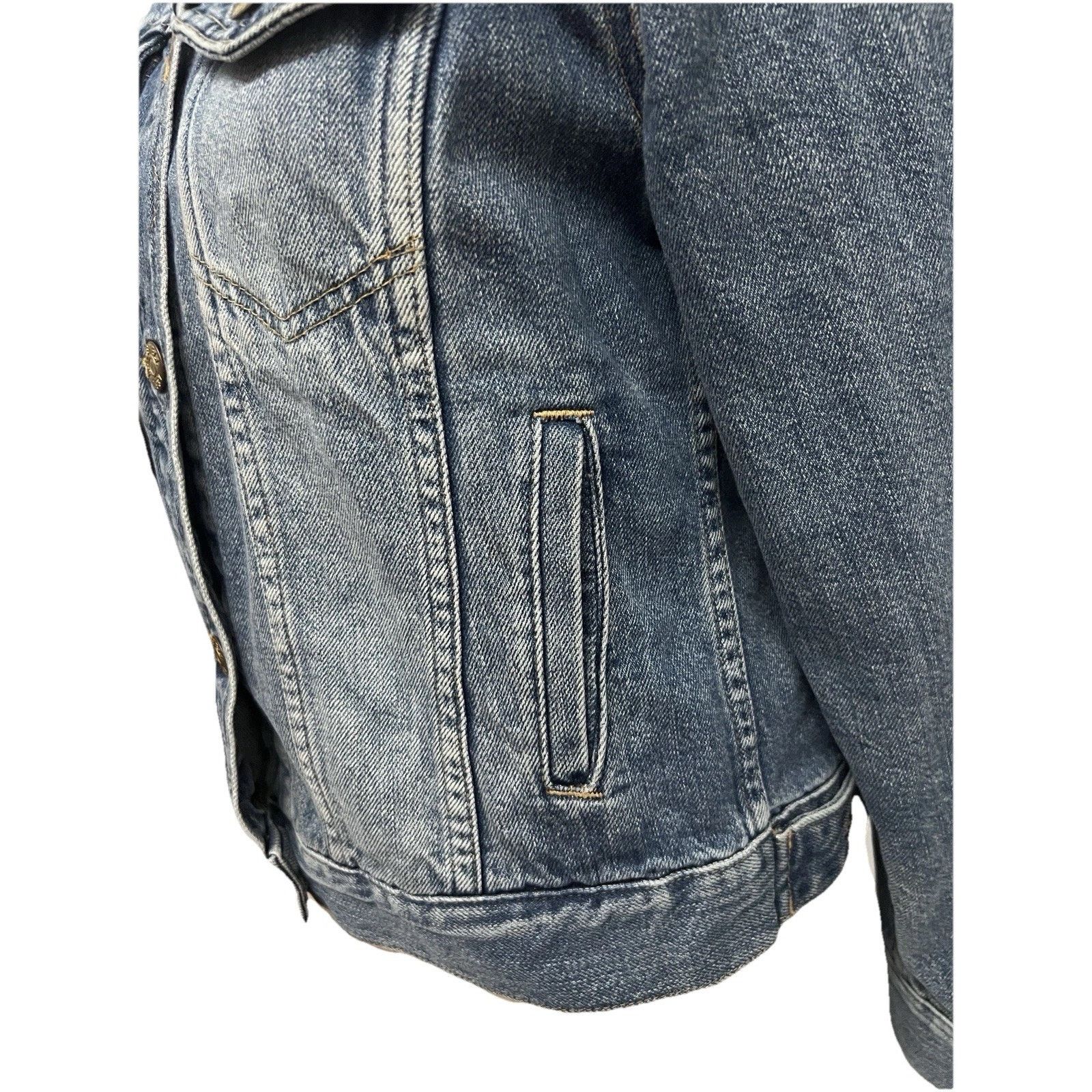 Madewell Madewell Stonewash Relaxed Denim Button Up Jean Jacket S Size S / US 4 / IT 40 - 5 Thumbnail