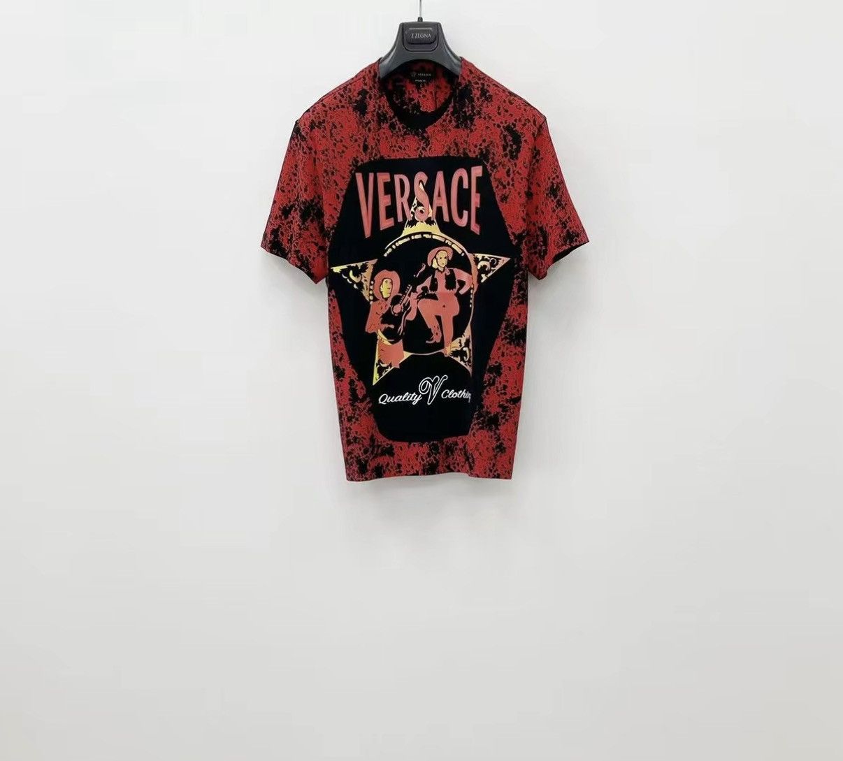 Versace VERSACE 100% Cotton Mainline Short Sleeve T-shirt J30 Size US M / EU 48-50 / 2 - 1 Thumbnail