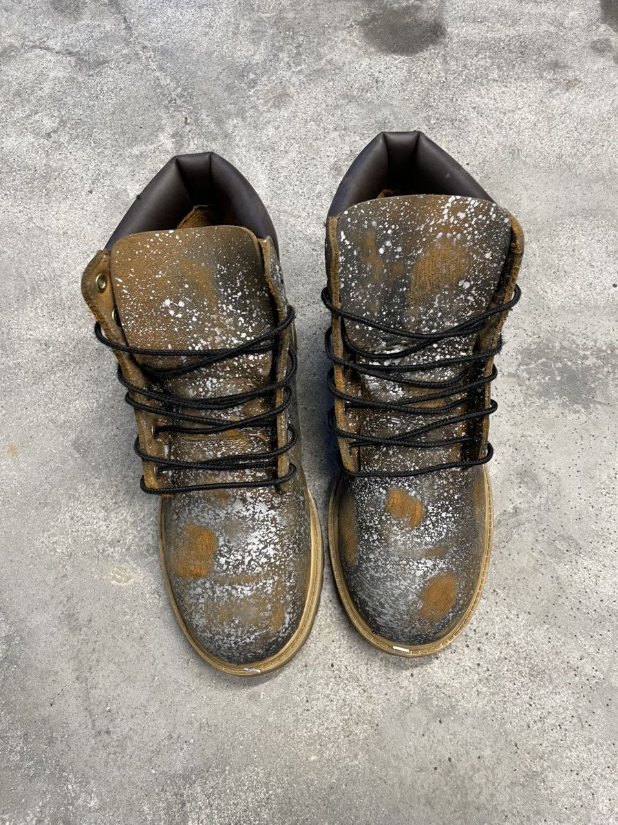 Timberland Swag shoes Timberland opium costumised avant garde rare 2k20 Size US 5.5 / EU 38 - 3 Thumbnail