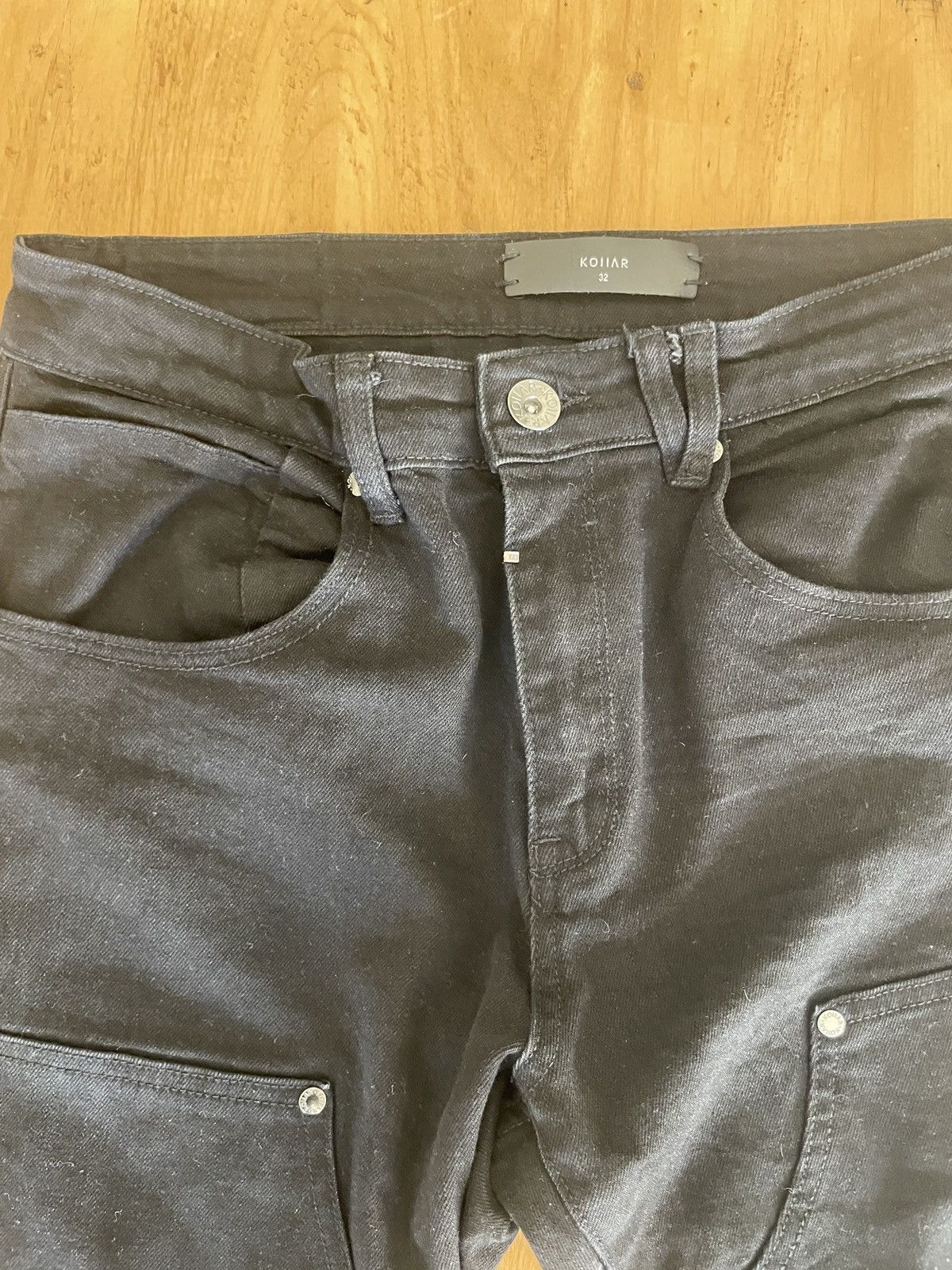 Kollar Clothing Slim cropped workwear style denim Size US 32 / EU 48 - 3 Thumbnail