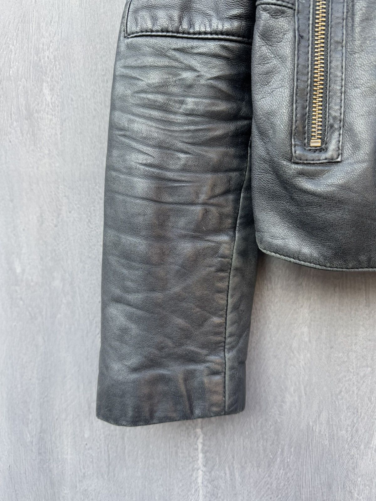 Alexander McQueen Alexander McQueen Leather Quilted Biker Jacket Size 42 Size M / US 6-8 / IT 42-44 - 5 Thumbnail