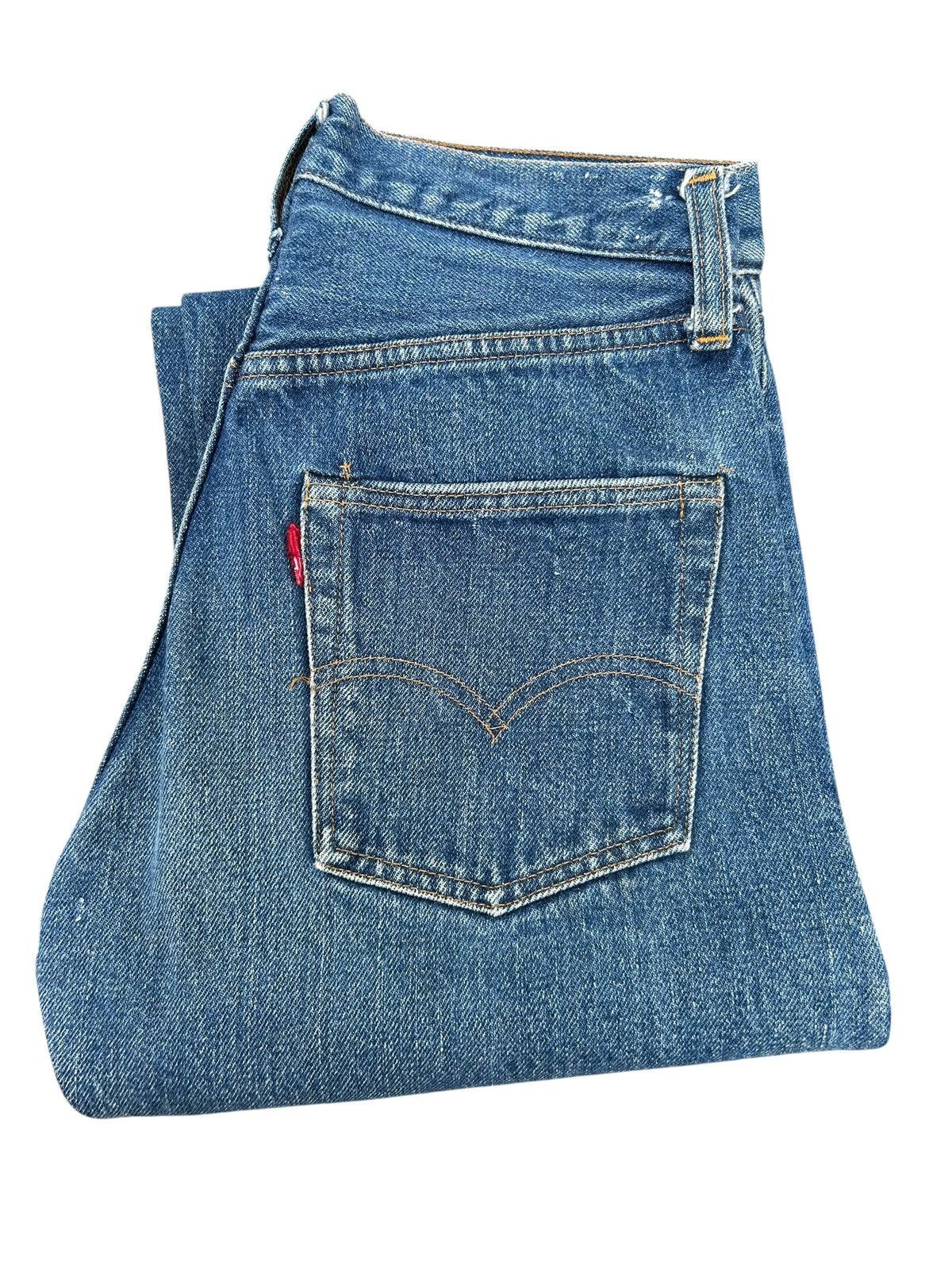 Levi's 50s-60s Vintage Levis Big E 6 Denim Jeans Rare Size US 26 / EU 42 - 9 Thumbnail