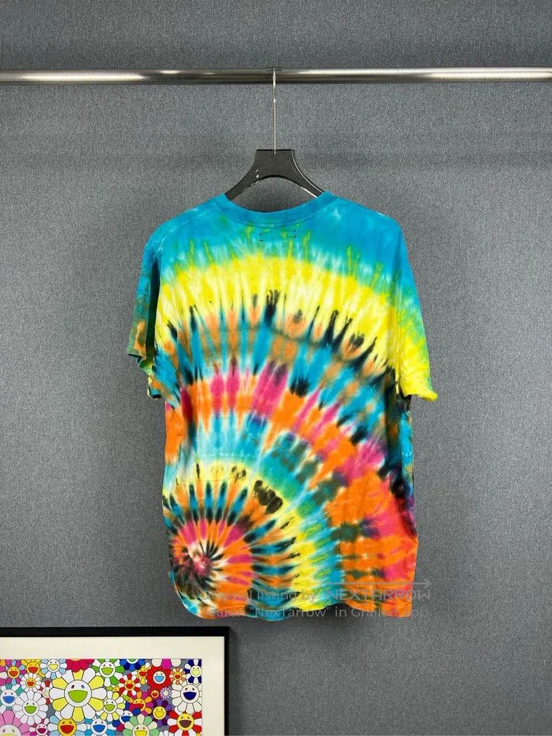 Amiri Amiri Size L Tie-dyed letters destroy LOGO short sleeves Size US L / EU 52-54 / 3 - 2 Thumbnail