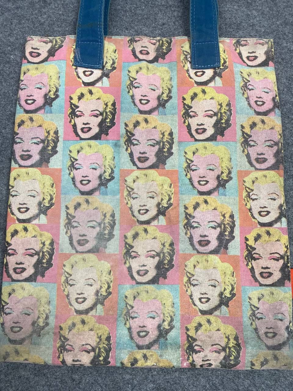 Andy Warhol vintage andy wrhil x marilyn monroe tote bag nice design Size ONE SIZE - 4 Thumbnail