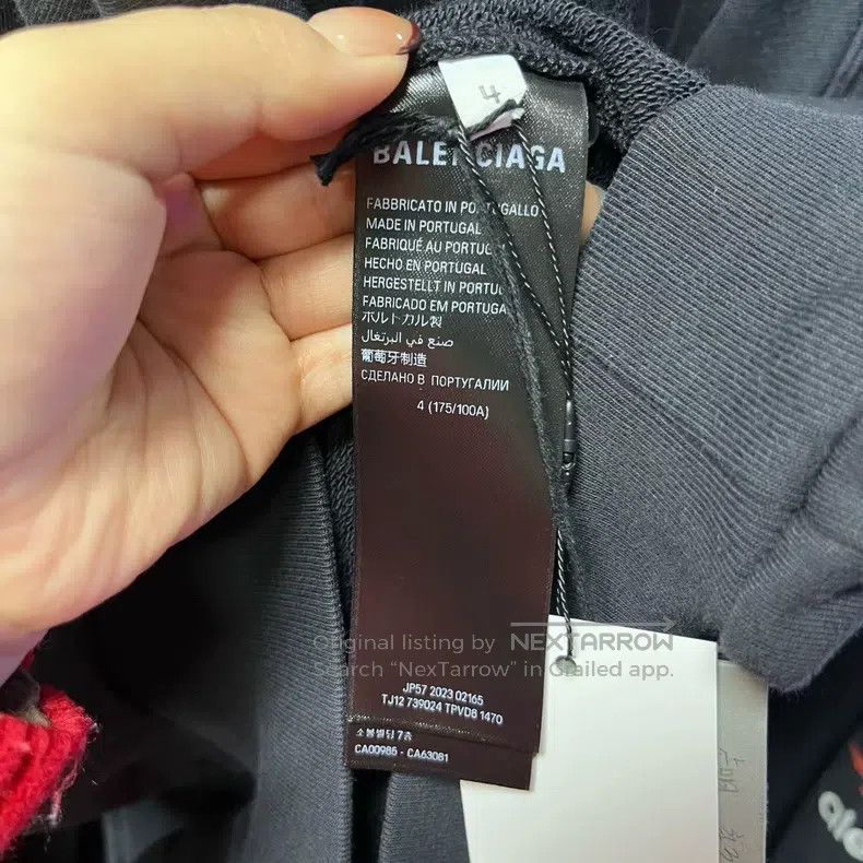 Balenciaga Balenciaga hoodie Size US XL / EU 56 / 4 - 3 Thumbnail