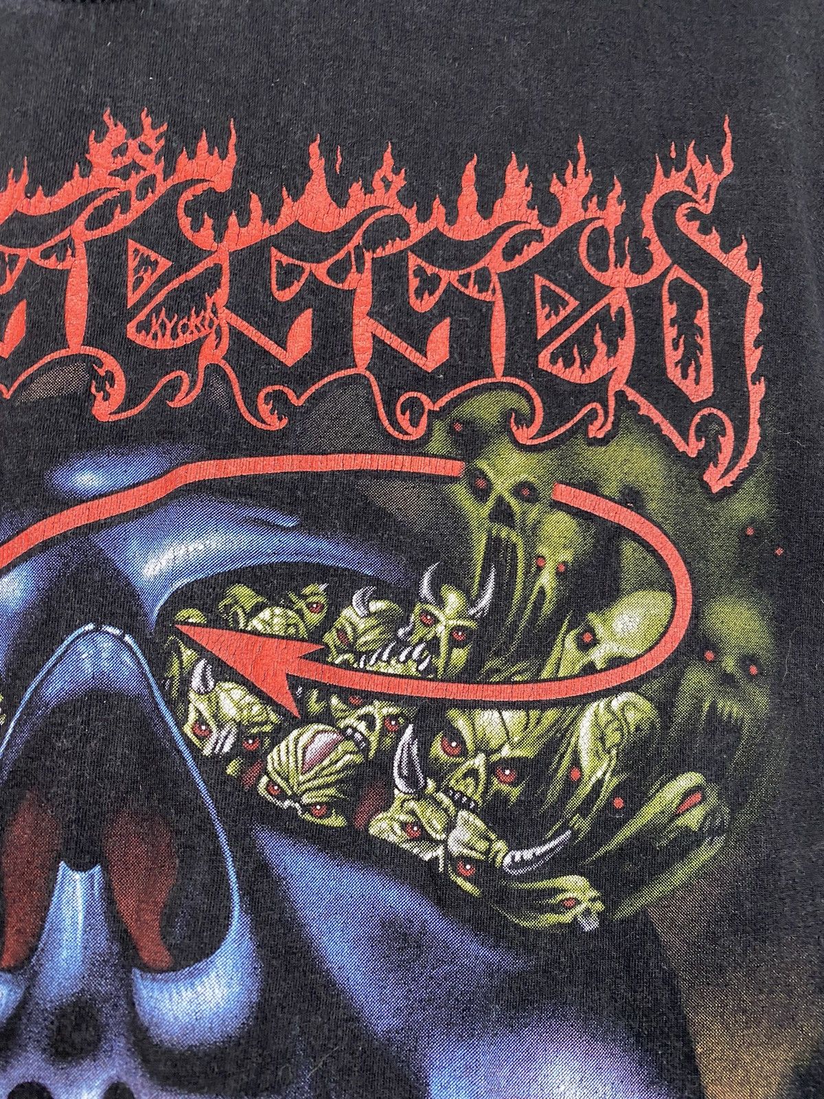 Band Tees × Vintage POSSESSED "THE EYES OF HORROR" vintage T shirt Tee Men L Size US L / EU 52-54 / 3 - 12 Thumbnail