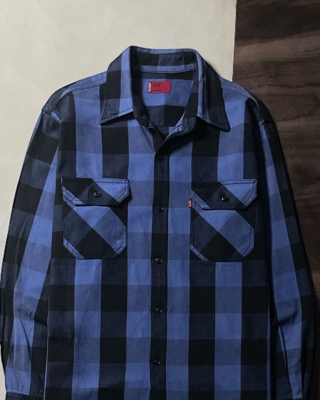 Levi's Heavy Flannel Shirt LEVIS Size M fit L Size US L / EU 52-54 / 3 - 2 Thumbnail