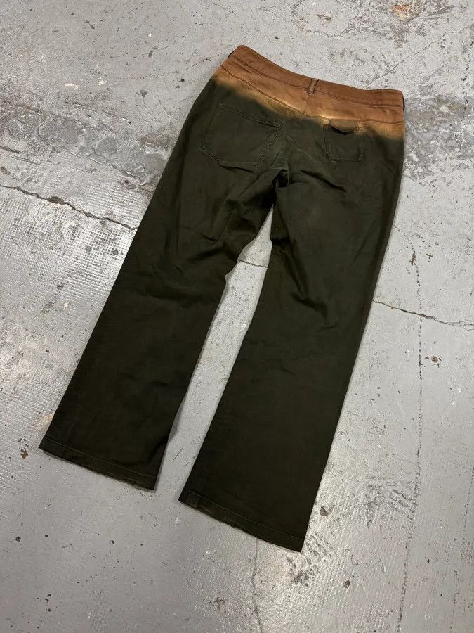 Prada 2000s Prada Gradient Bronze & Black Pants Size US 30 / EU 46 - 5 Thumbnail