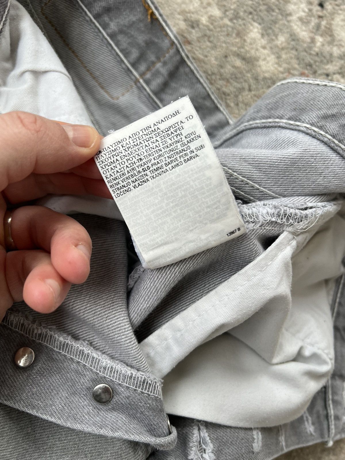 Levi's Vintage Levi's 501xx Denim Pants Size US 31 - 10 Thumbnail