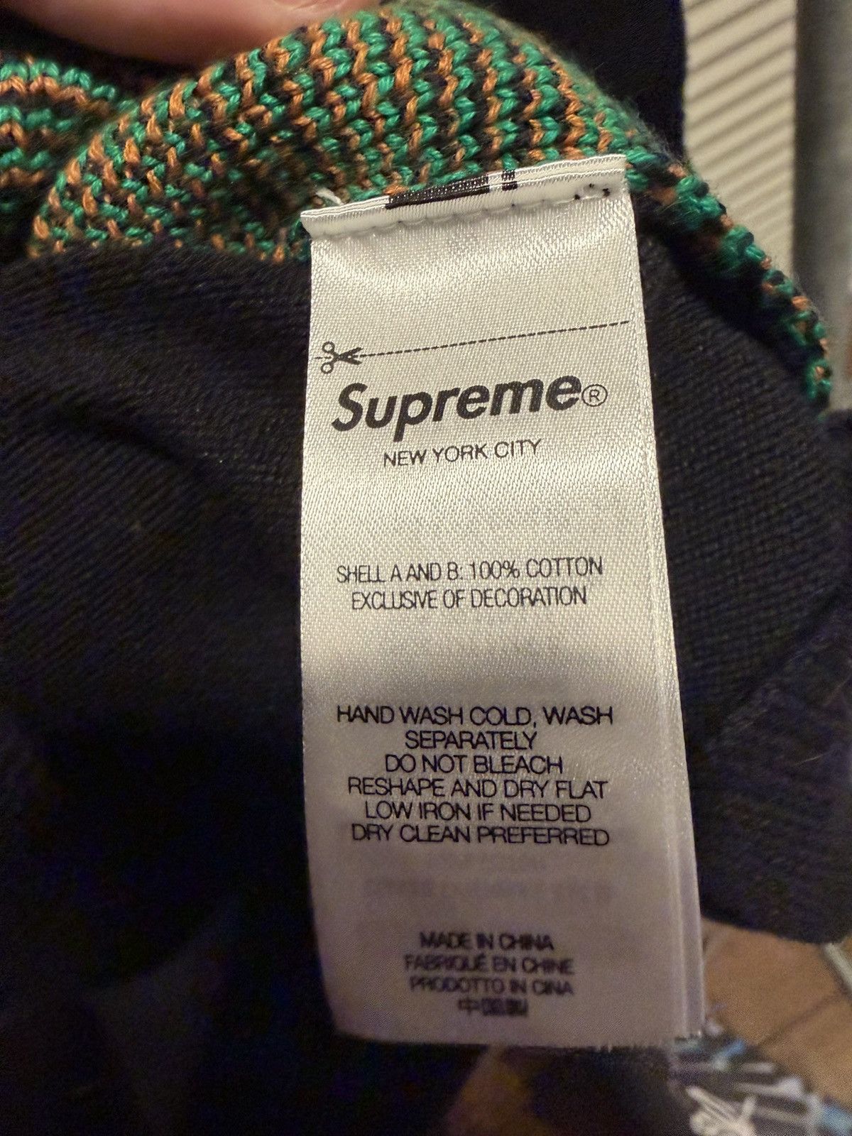 Supreme Plaid knit s/s polo Size US S / EU 44-46 / 1 - 3 Thumbnail