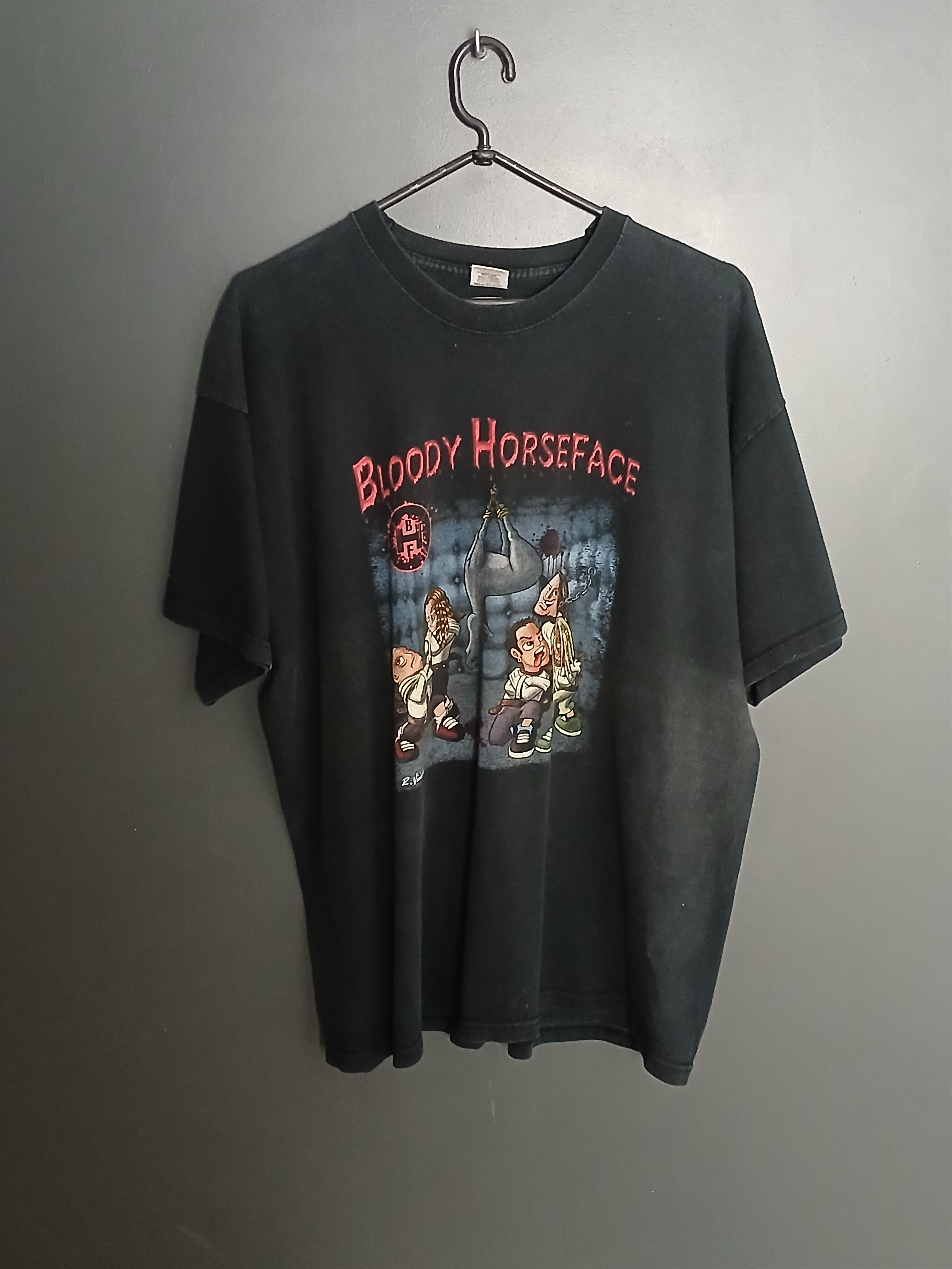 Band Tees Bloody Horseface T-Shirt Size US XXL / EU 58 / 5 - 1 Thumbnail