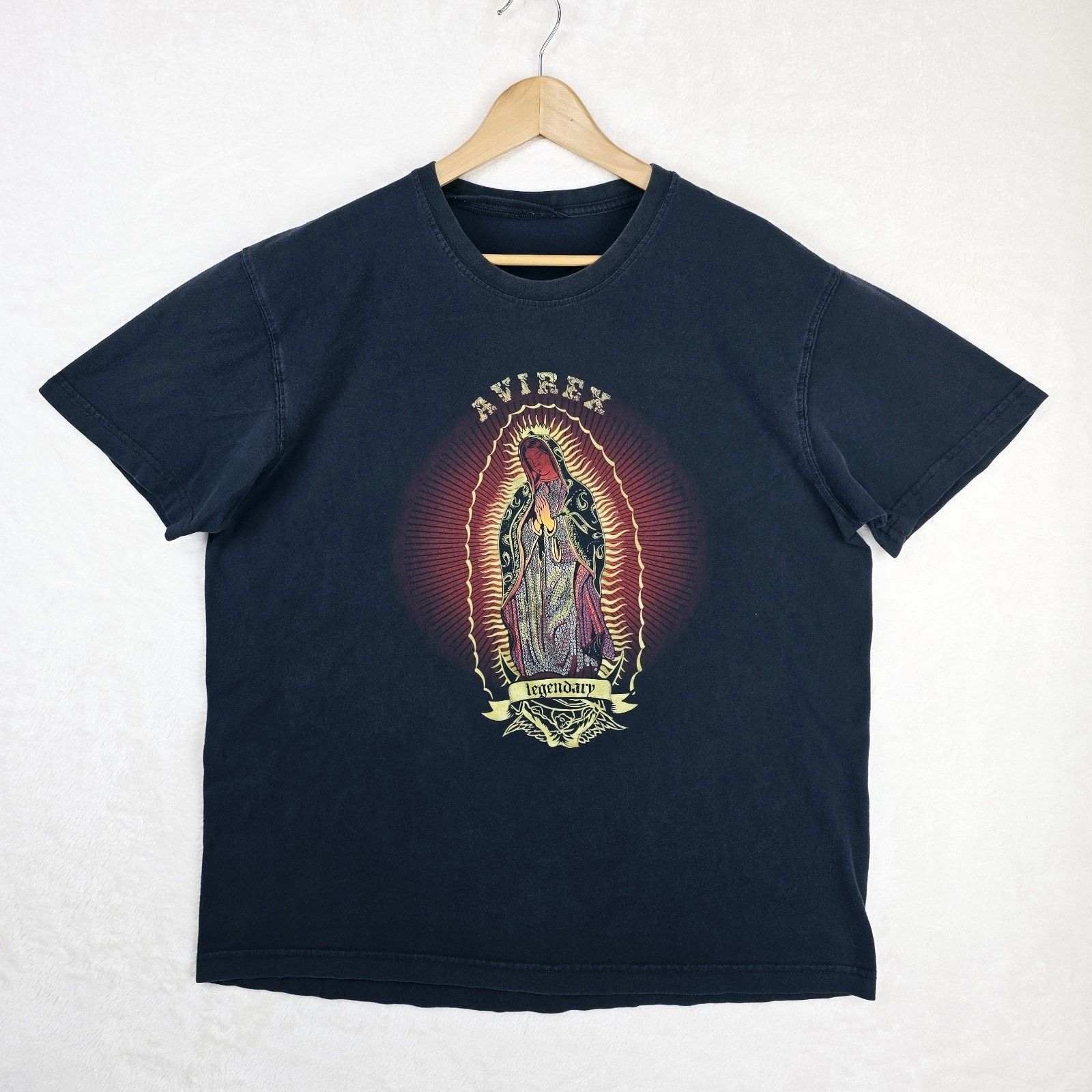 Avirex Vintage Avirex Shirt XL-XXL Virgin Mary Jesse Pinkman 24x28 Size US XL / EU 56 / 4 - 2 Thumbnail