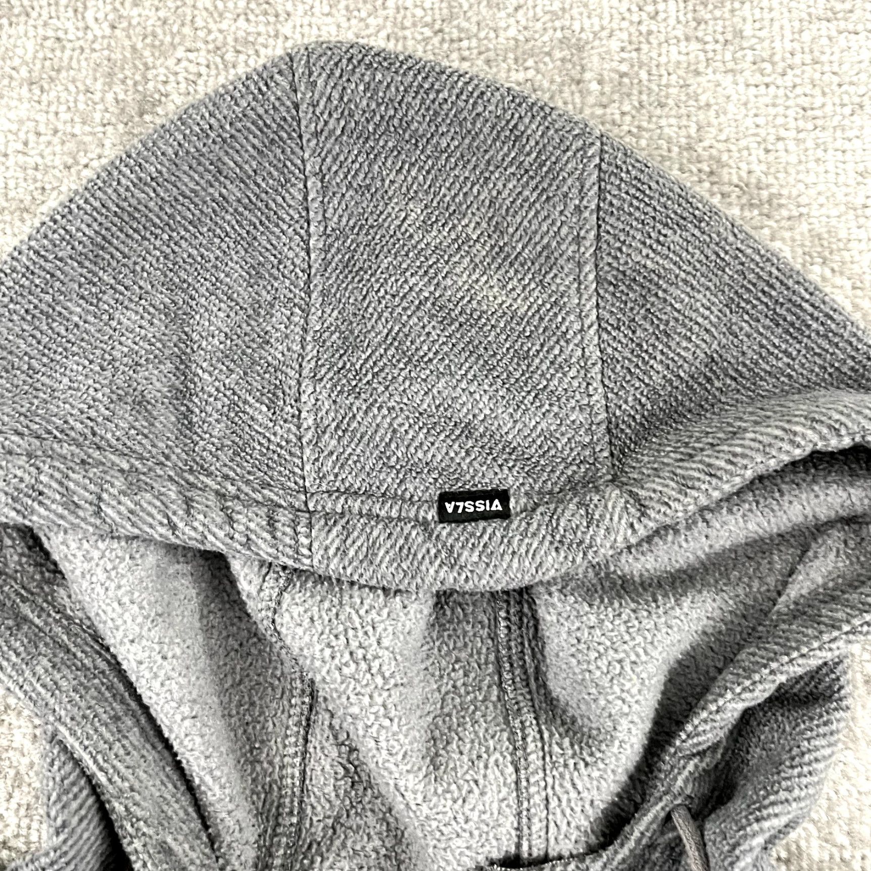 Vissla VISSLA Jacket Mens M Gray Blue Eco-ZY Henley Hooded Kangaroo Popover Beach Size US M / EU 48-50 / 2 - 3 Thumbnail