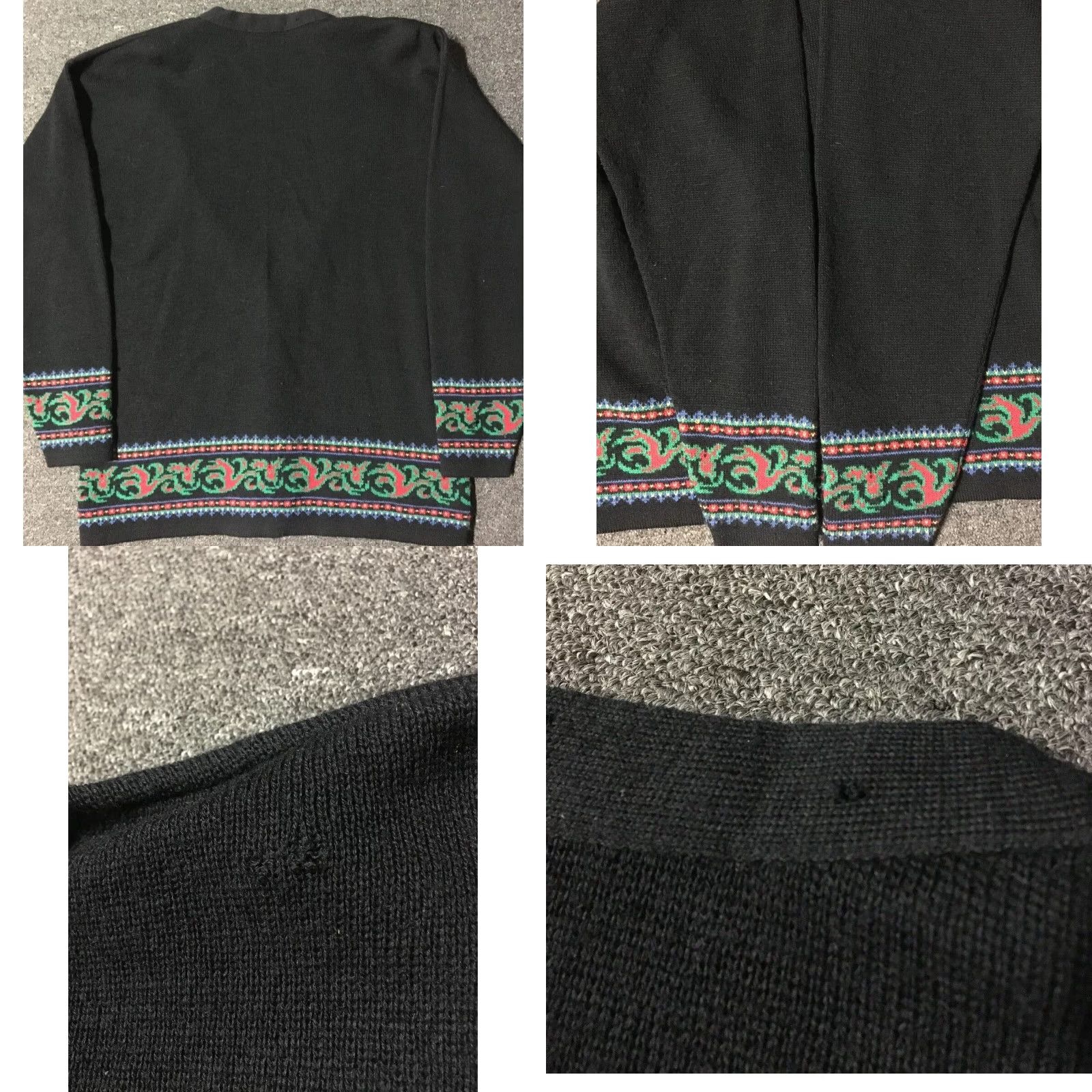 Pendleton Vtg Pendleton Cardigan Wool Sweater L USA Made Outdoors Sailing Nautical 70s 80s Size L / US 10 / IT 46 - 8 Thumbnail