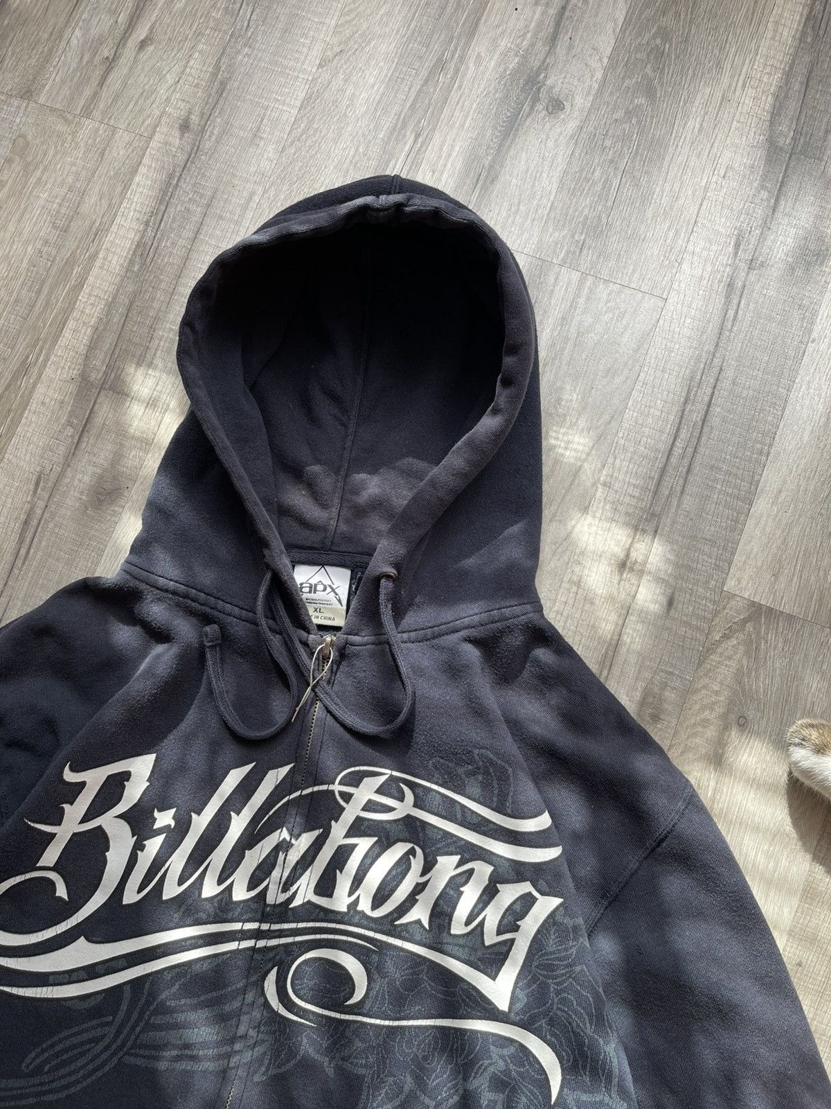 Billabong Billabong 90s Y2K Vintage Big Logo Zip Sweatshirt Hoodie Size US XL / EU 56 / 4 - 7 Thumbnail