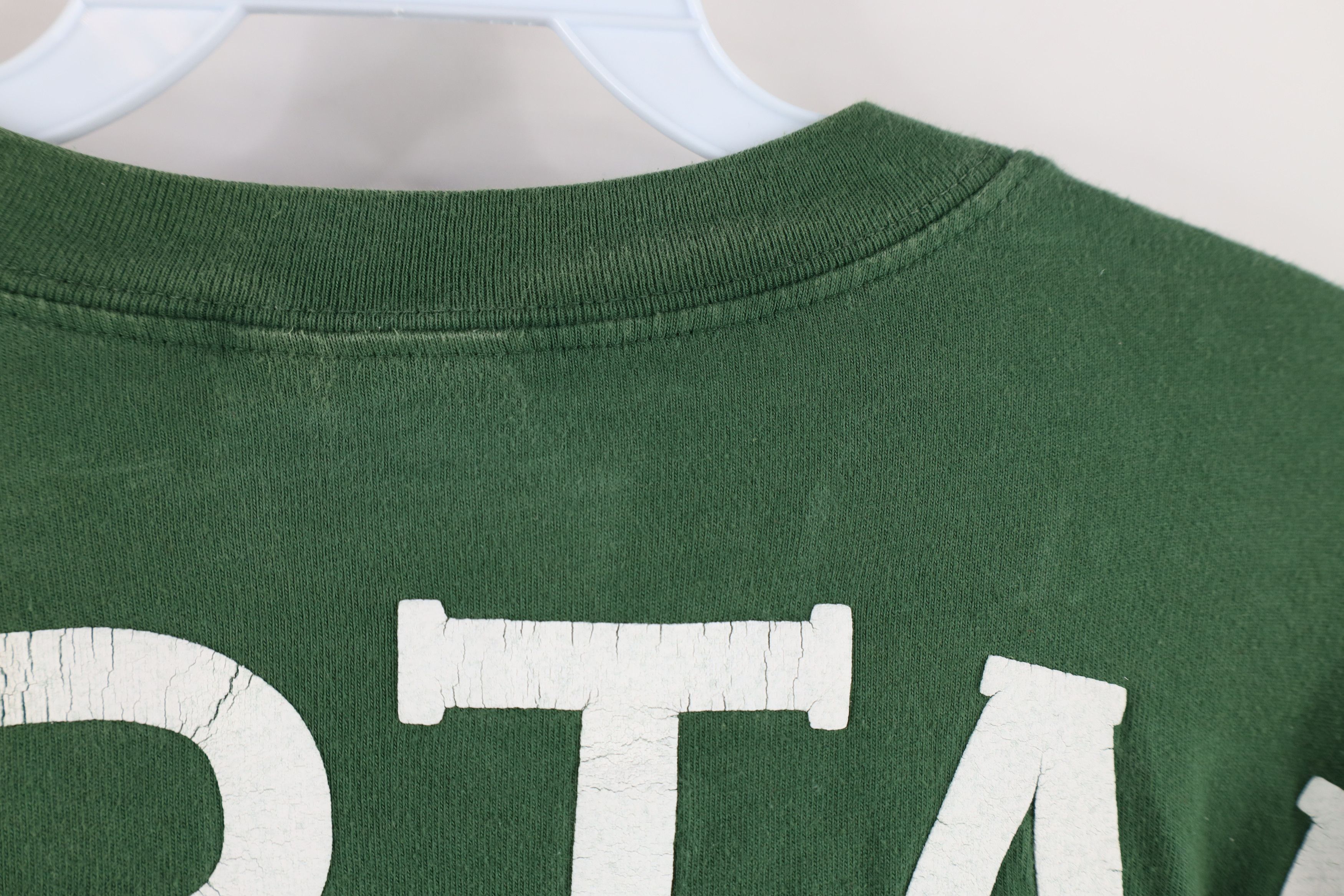 Vintage Vintage Y2K Michigan State University Spirit Jersey T-Shirt Size XS / US 0-2 / IT 36-38 - 12 Thumbnail