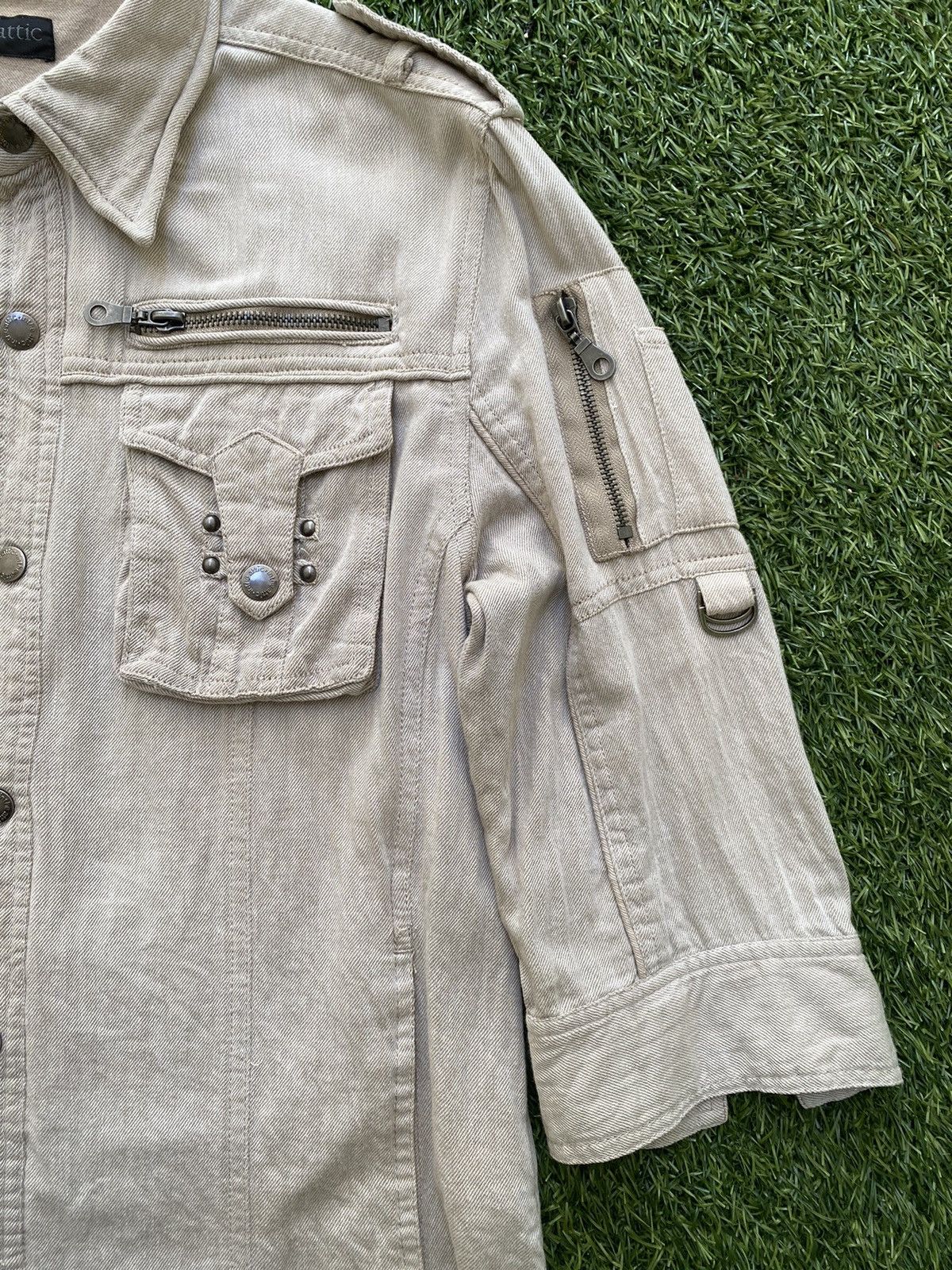 In The Attic Archive🔥 Vintage In The Attic Tactical Multi-pocket Shirts Size US M / EU 48-50 / 2 - 7 Thumbnail