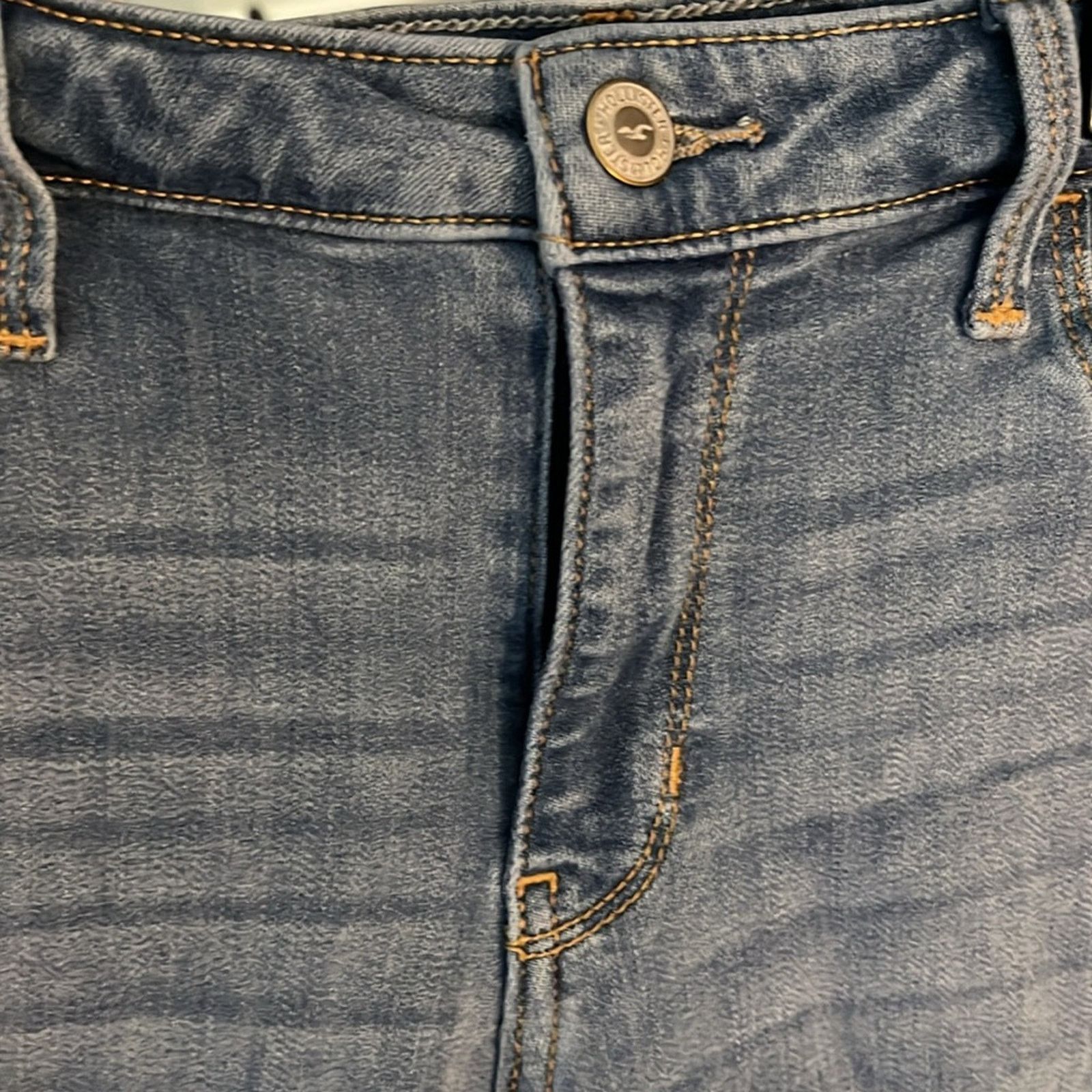 Hollister Hollister California distressed mid-rise jean legging 9L Size 28" / US 6 / IT 42 - 2 Thumbnail