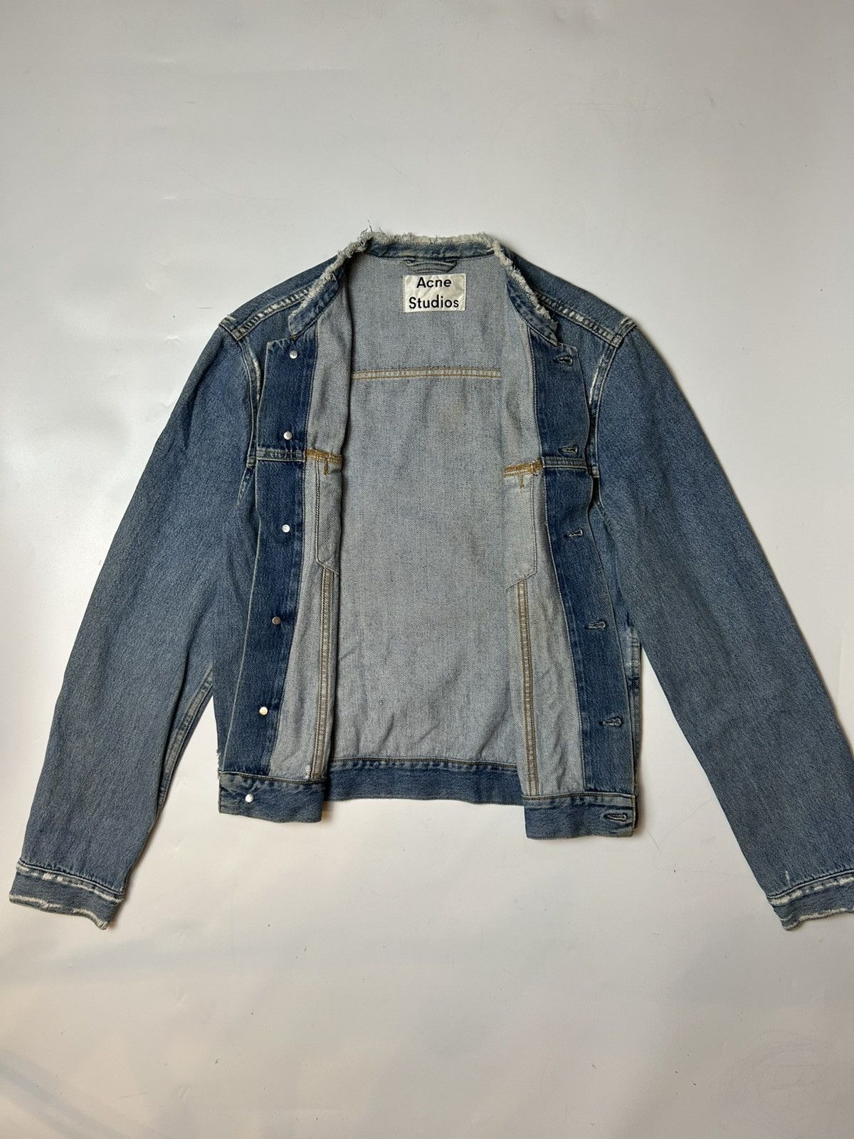 Acne Studios × Japanese Brand ACNE STUDIOS DENIM JACKET Size S / US 4 / IT 40 - 2 Thumbnail